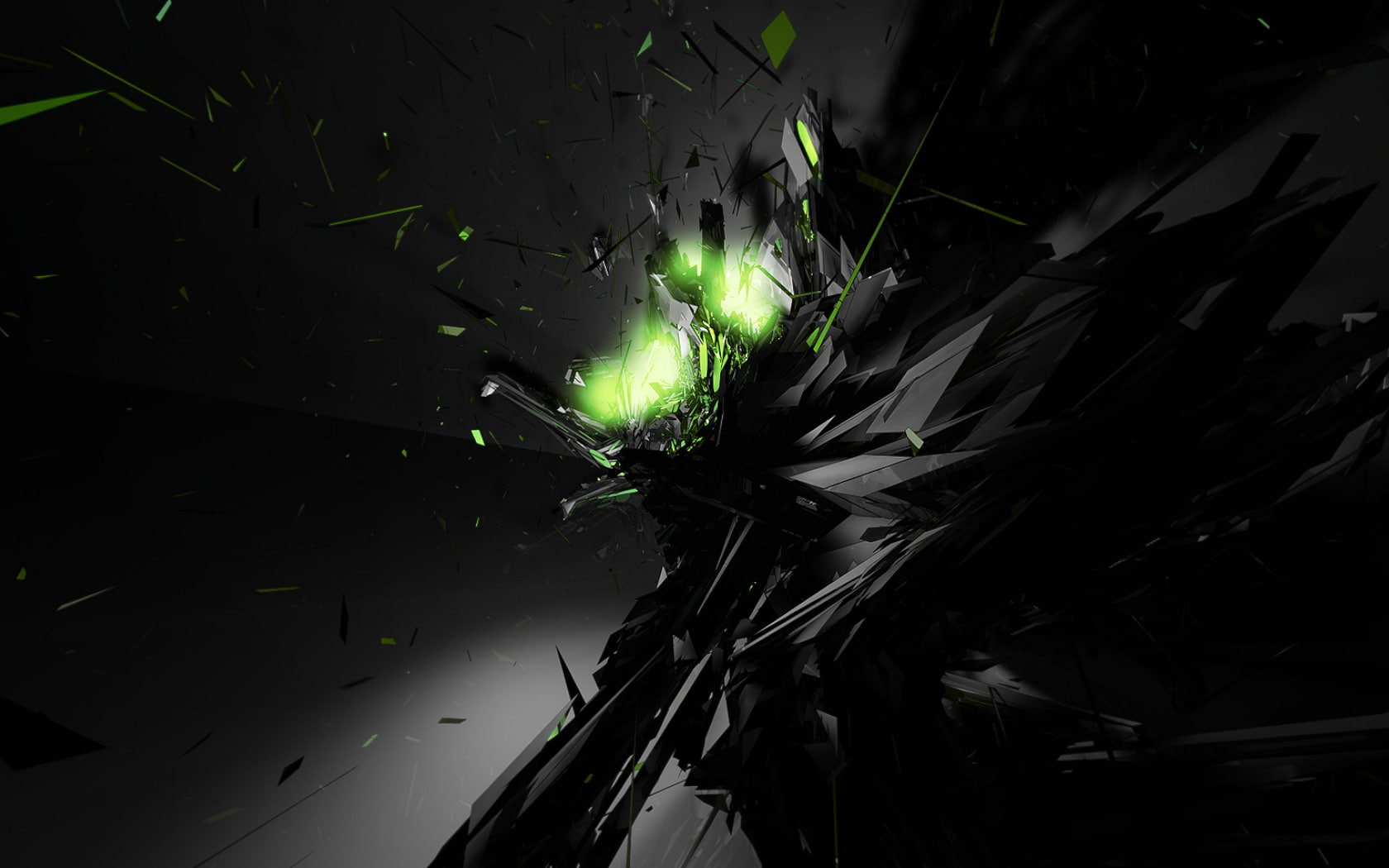 abstract, 720P, explode, dark, HD Wallpaper