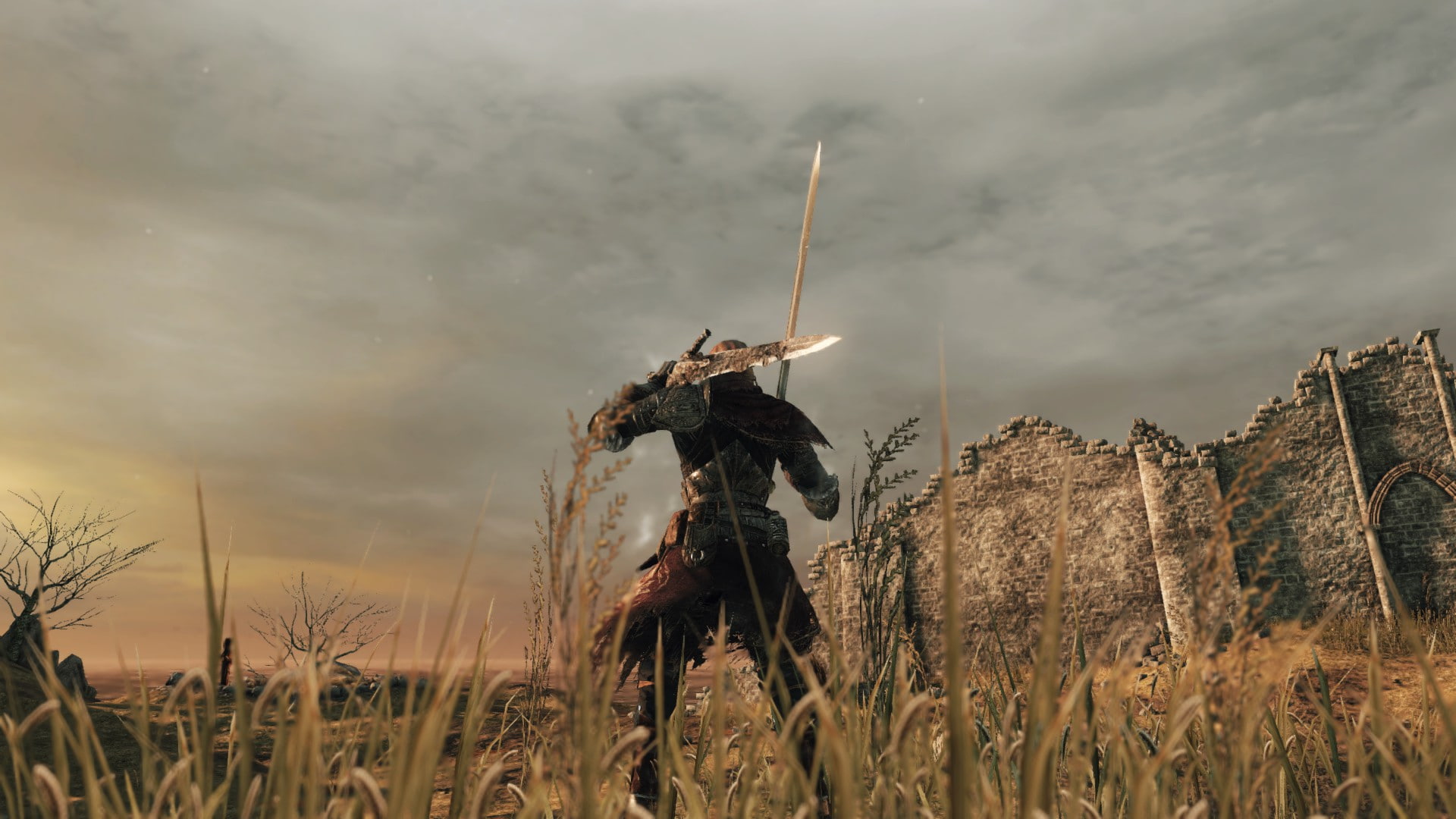 armor, Dark Souls II, video games, Dark Souls, 1080P, screen shot, sword, HD Wallpaper