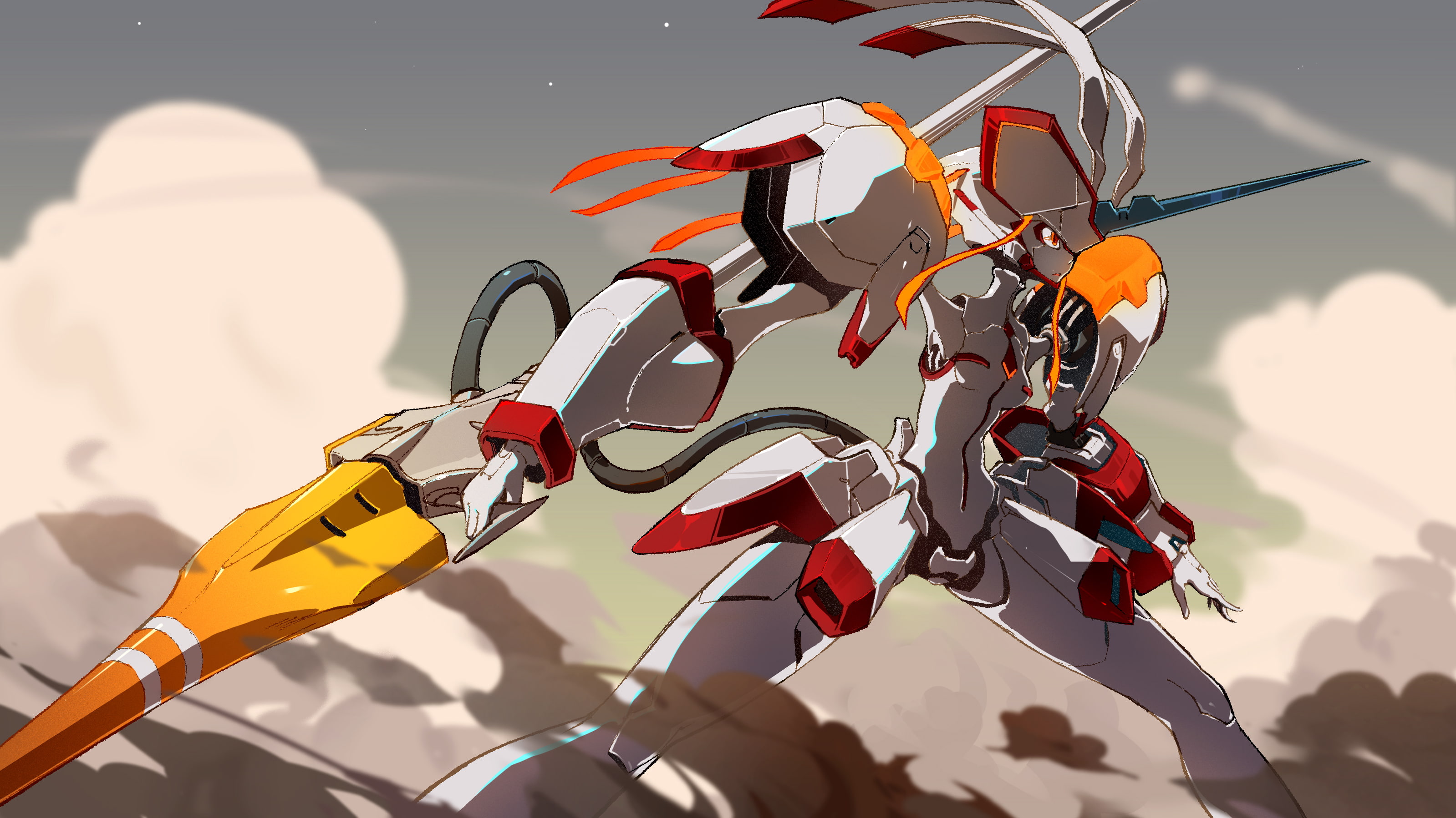 Strelizia (Darling in the FranXX), Anime, Darling in the FranXX, 2K, HD Wallpaper