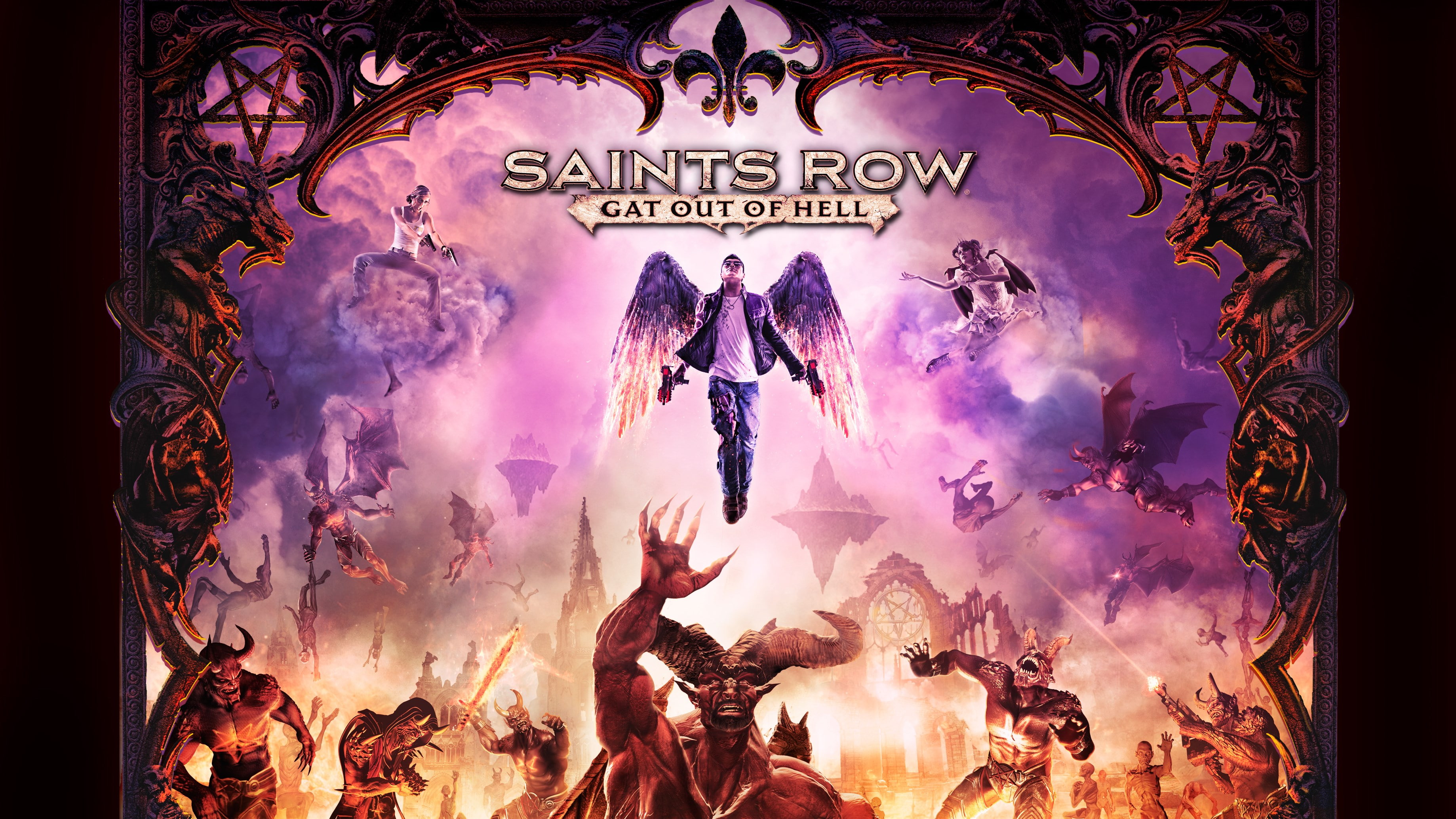 saints row gat out of hell, 2K, HD Wallpaper
