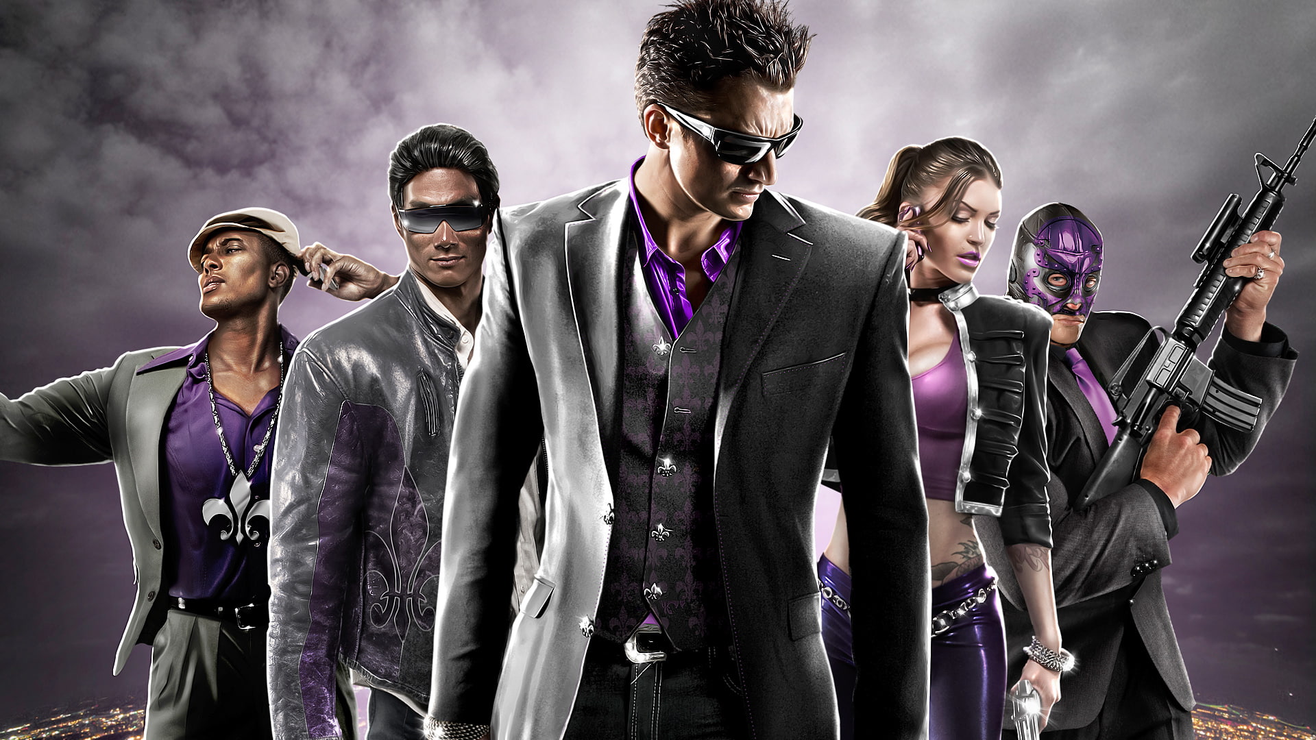 1080P, row, game, saints, HD Wallpaper