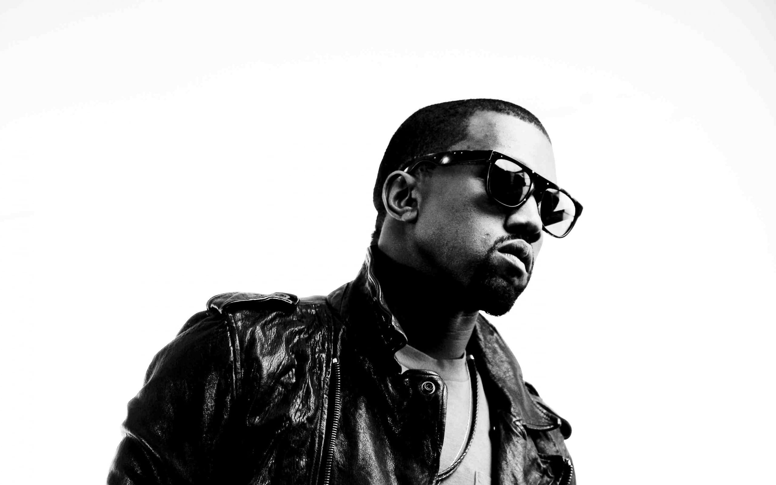 one Person, young Adult, copy space, individuality, beard, cool, fine Art Portrait, glasses, leather jacket, black Color, male Beauty, funky, males, kanye west, HD Wallpaper