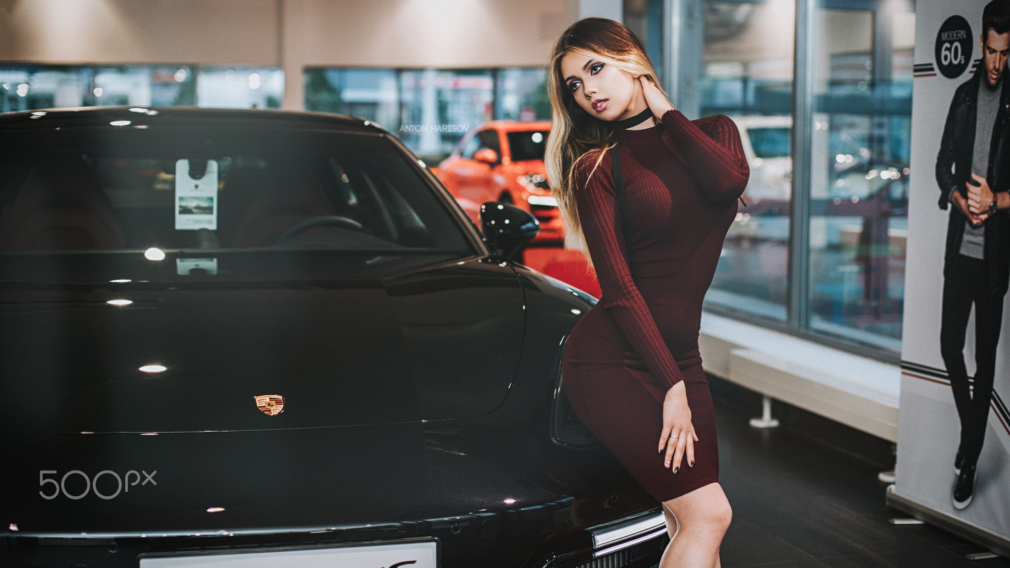 transportation, adult, beautiful woman, clothing, buying, people, Anton Harisov, lifestyles, Maria Vasilieva, hairstyle, standing, three quarter length, HD Wallpaper