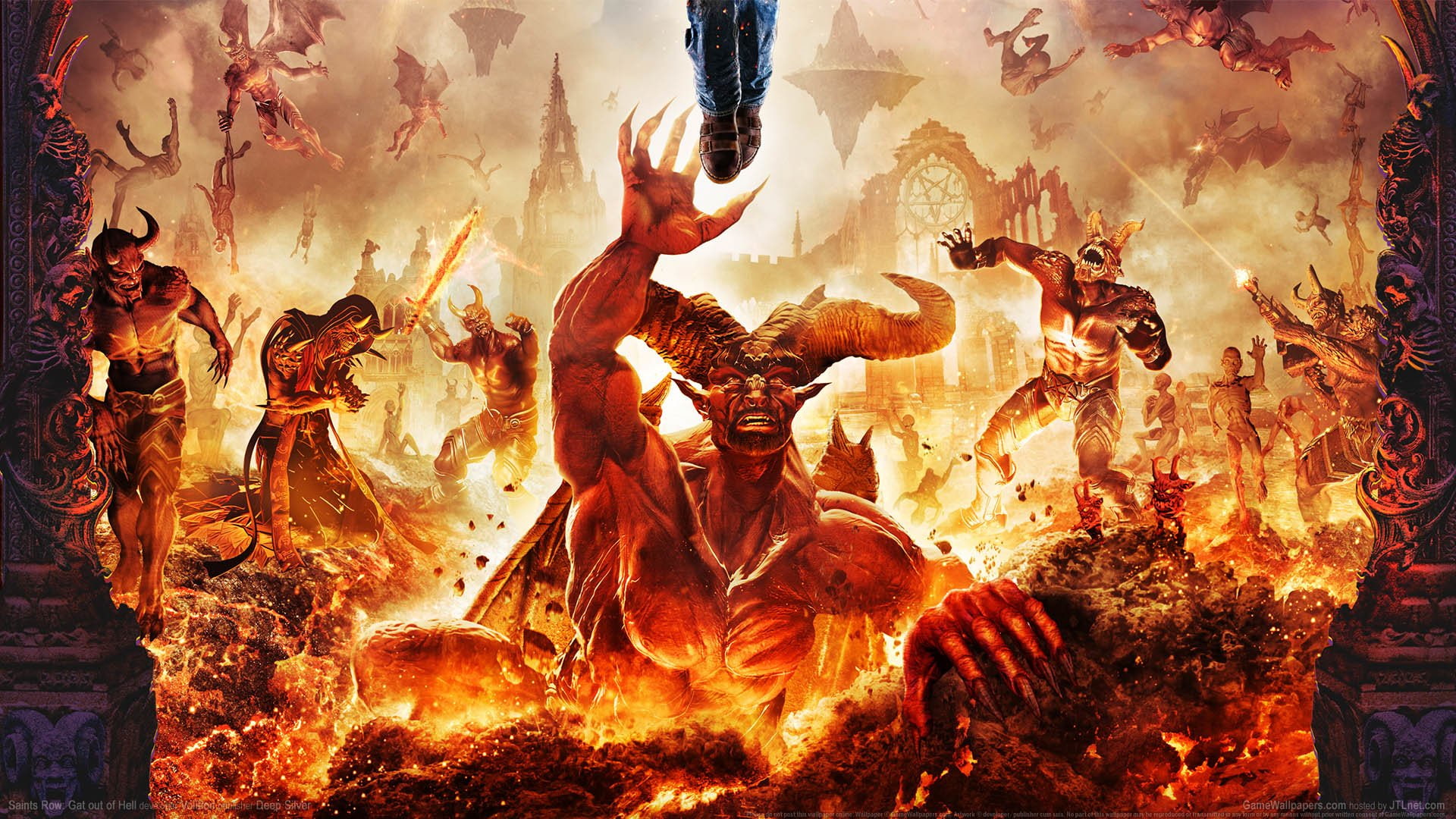 Saints Row: Gat Out Of Hell, Saints Row, 1080P, HD Wallpaper