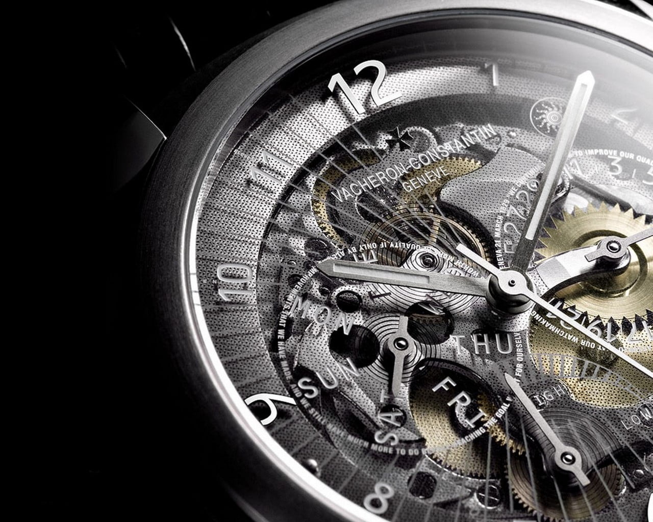 steel, indoors, high angle view, gear, clock, transportation, wristwatch, metal, Close-up, still life, complexity, machine part, studio shot, shiny, 720P, HD Wallpaper
