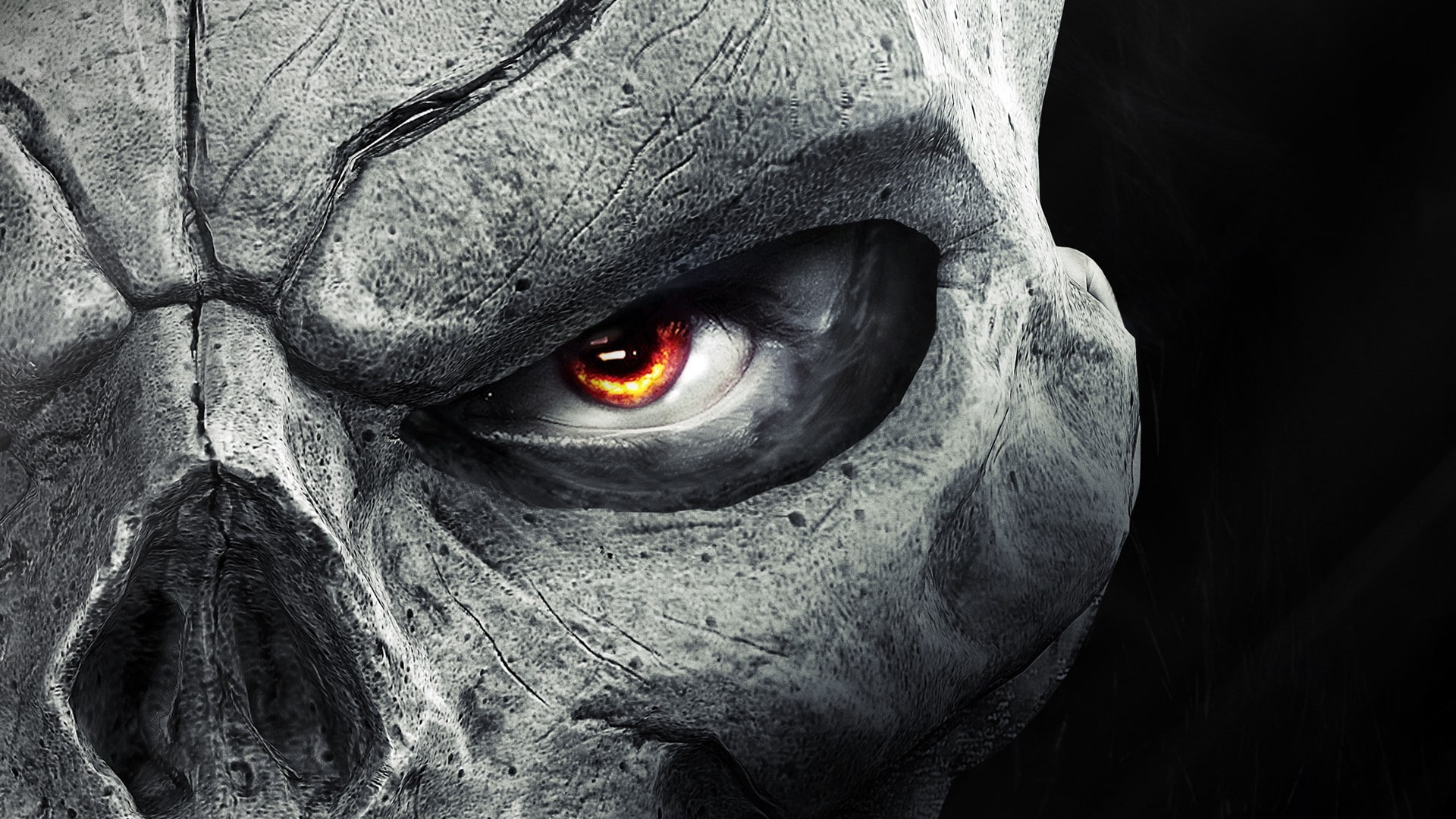 1080P, Darksiders 2, skull, HD Wallpaper