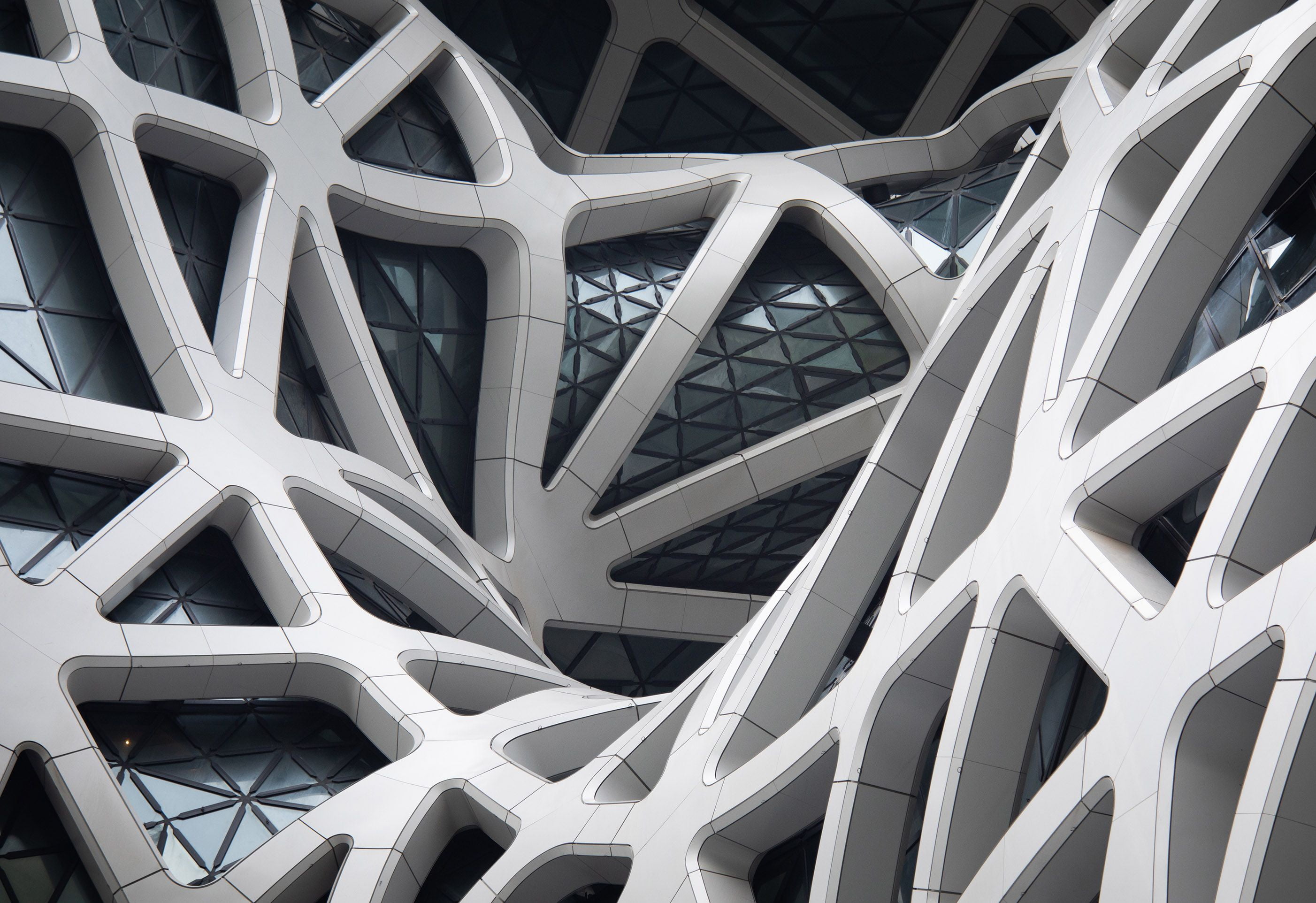 Form, 2K, Macau, Beams, Architecture, Morpheus Hotel, Bending, Line, HD Wallpaper