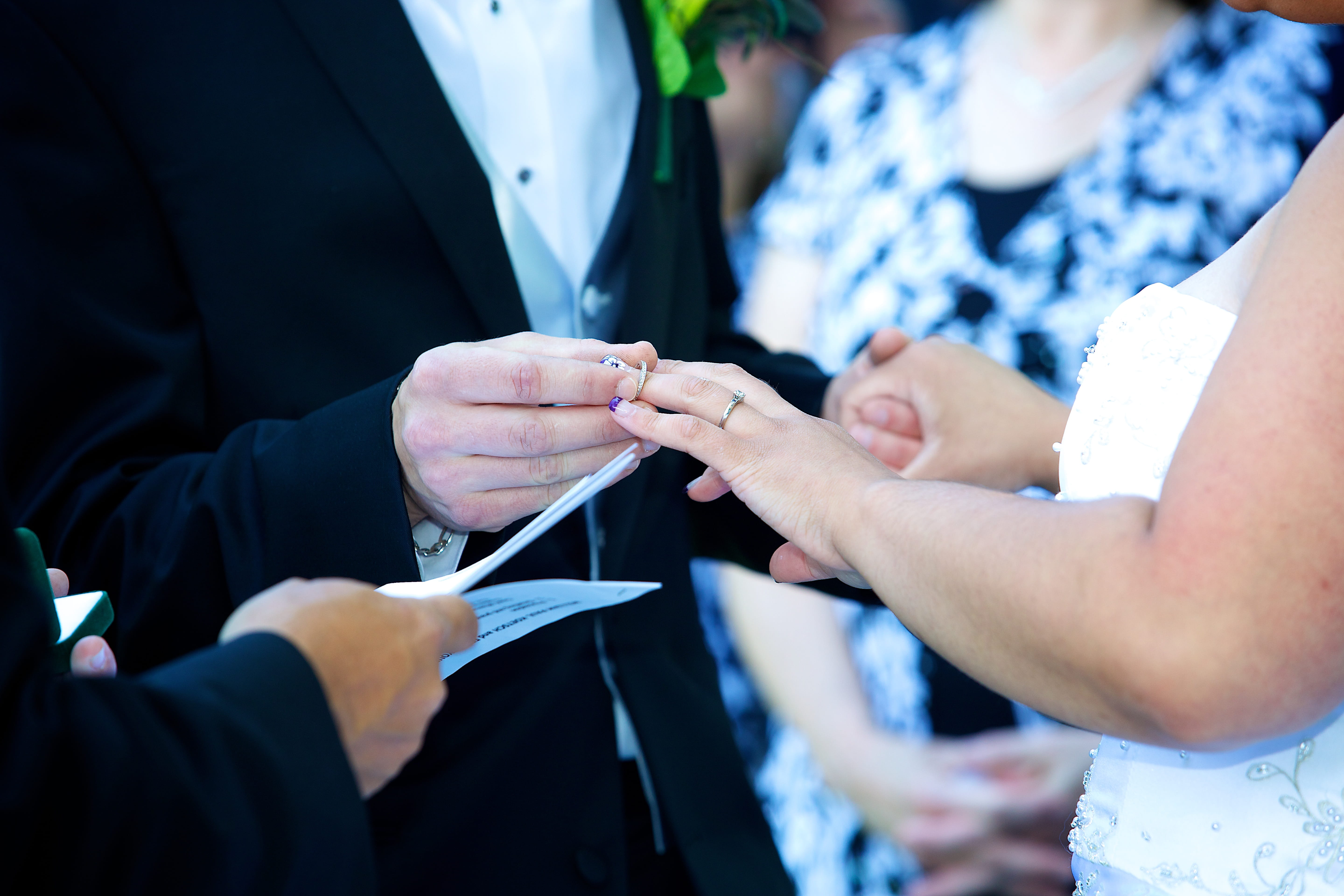 human body part, celebration, man, white, together, elegant, focus on foreground, wedding, adult, wedding ceremony, holding, wife, outdoor, group of people, HD Wallpaper