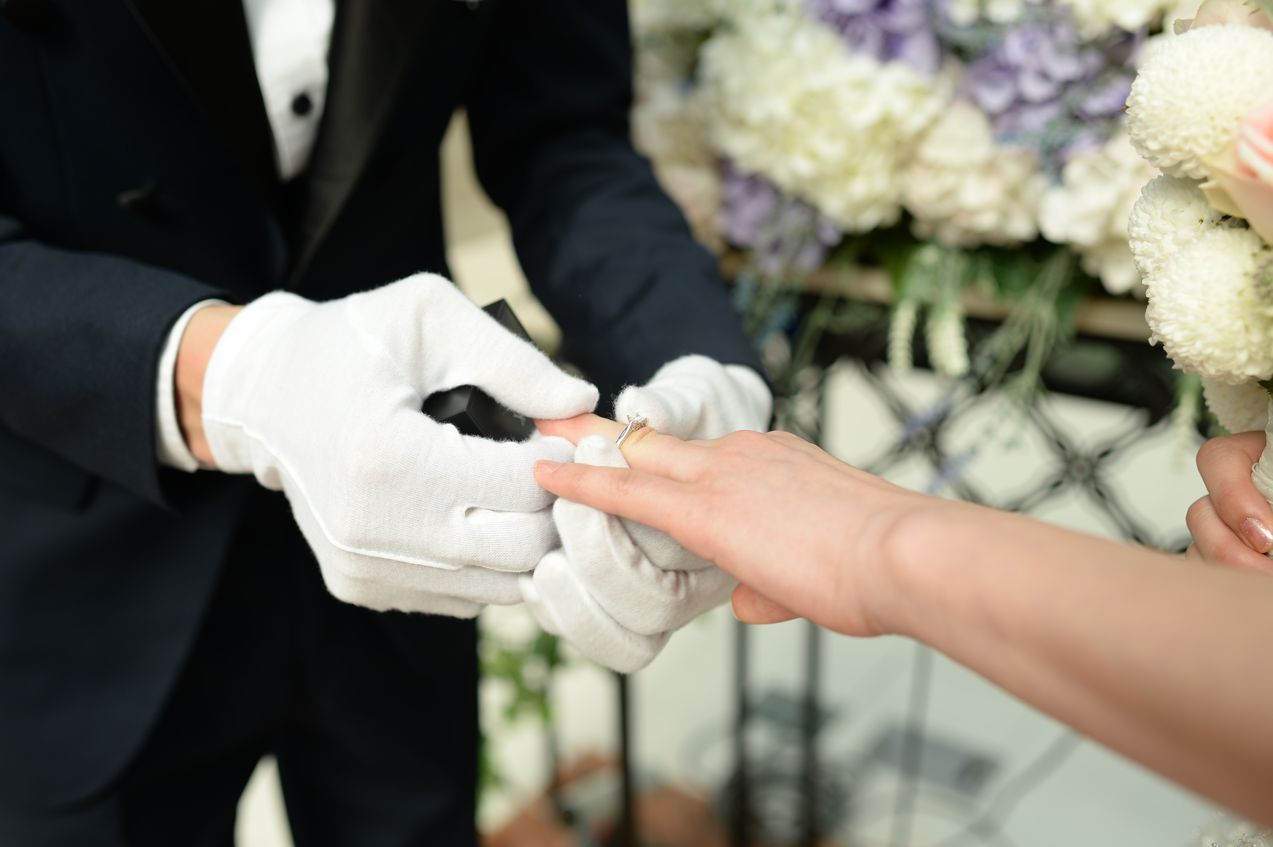 real people, inserting, people, close-up, flowering plant, togetherness, day, adult, 4K, human body part, occupation, hand, groom, two people, receiving, HD Wallpaper