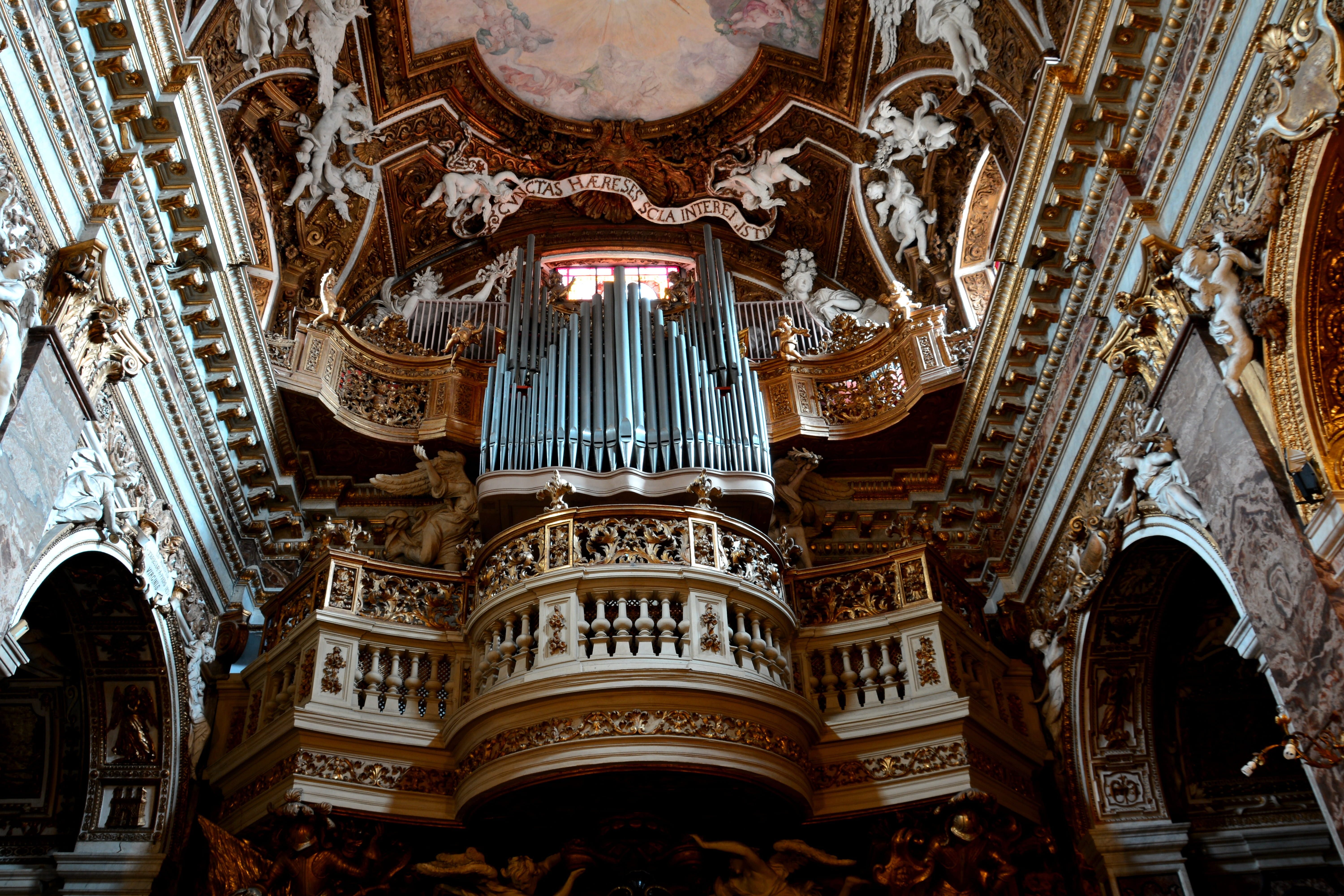 Pipe Organ, spirituality, ornate, the past, gothic style, historical, history, building exterior, 5K, arts culture and entertainment, Musical, vintage, HD Wallpaper