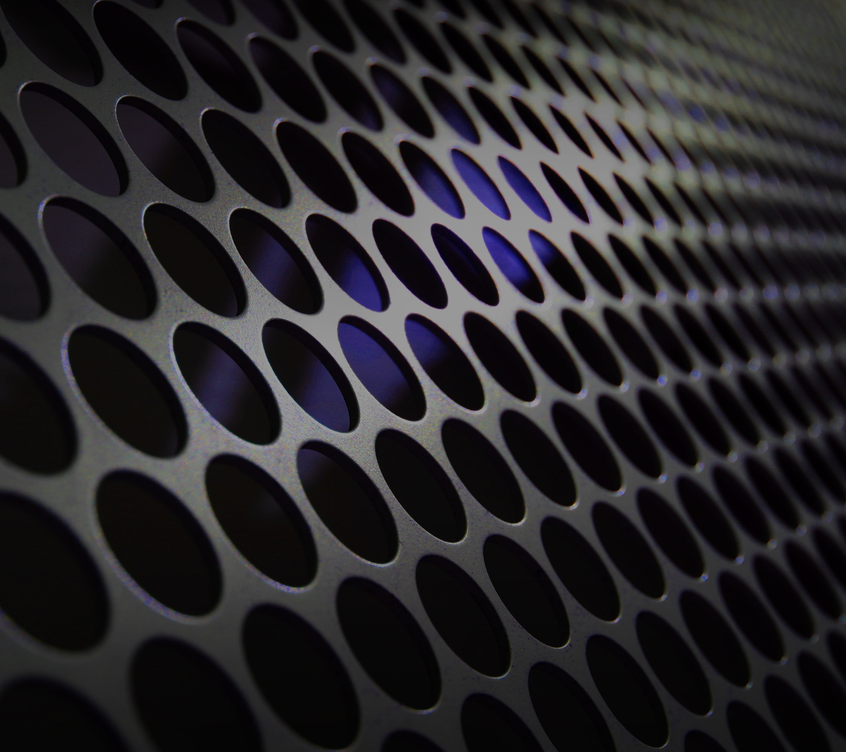 Steel, Macro, Mesh, 2K, Aluminium, Surface, HD Wallpaper