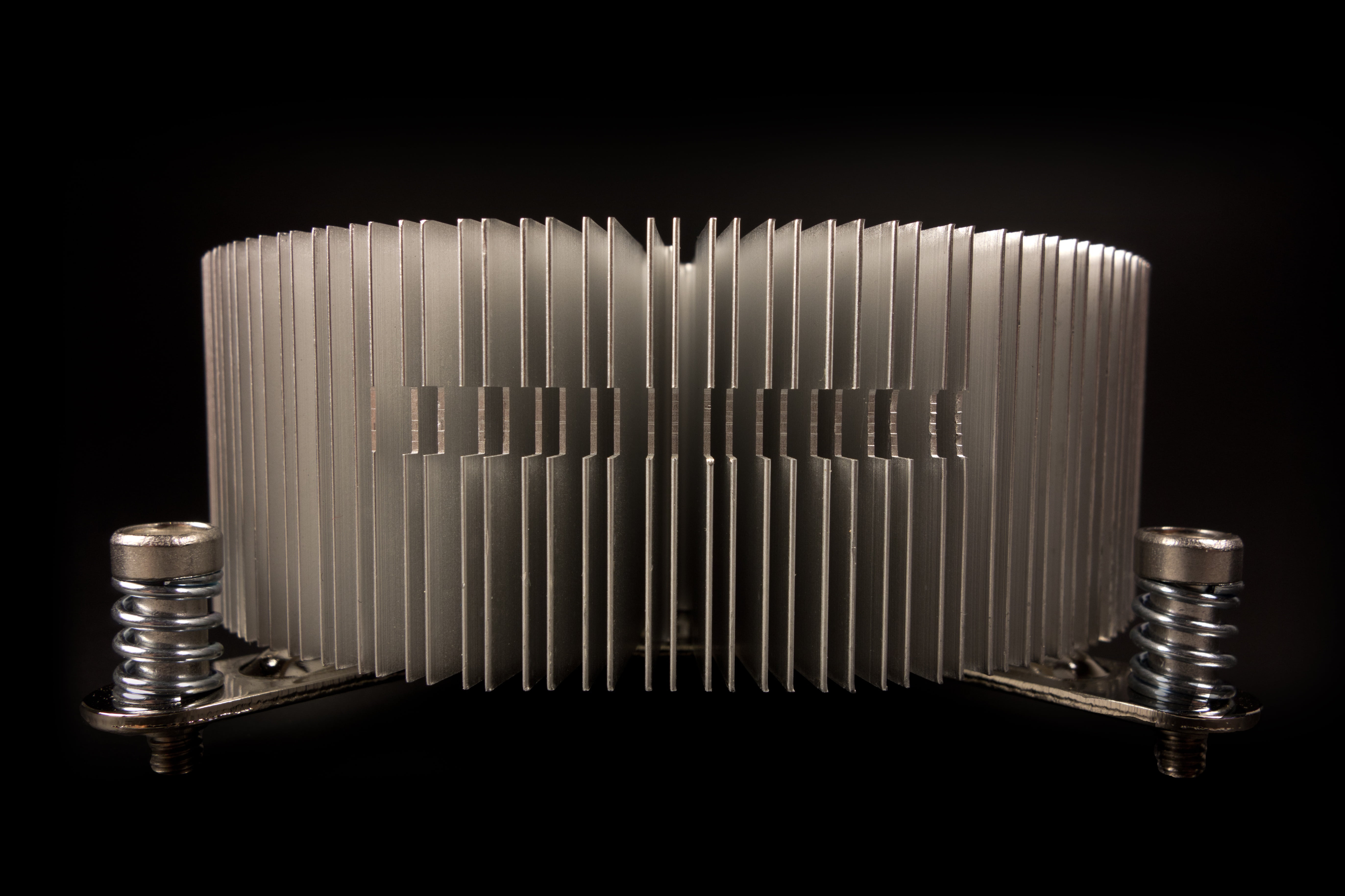 snack, cpu fan, fuel and power generation, aggression, black background, no people, single object, pattern, close-up, 5K, silver colored, cooling, electricity, HD Wallpaper