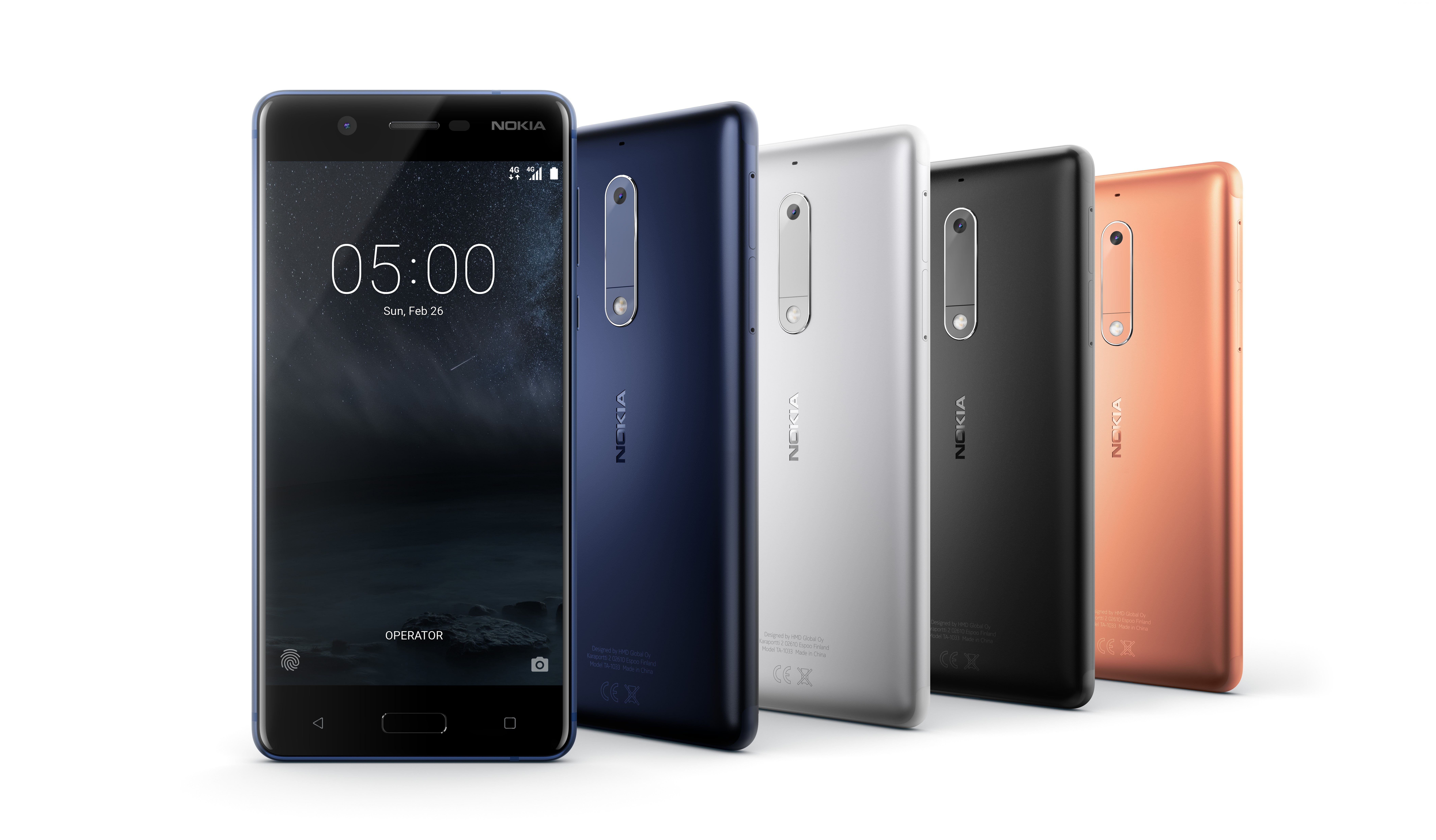 MWC 2017, Nokia 5, best smartphones, 8K, Nokia release, HD Wallpaper