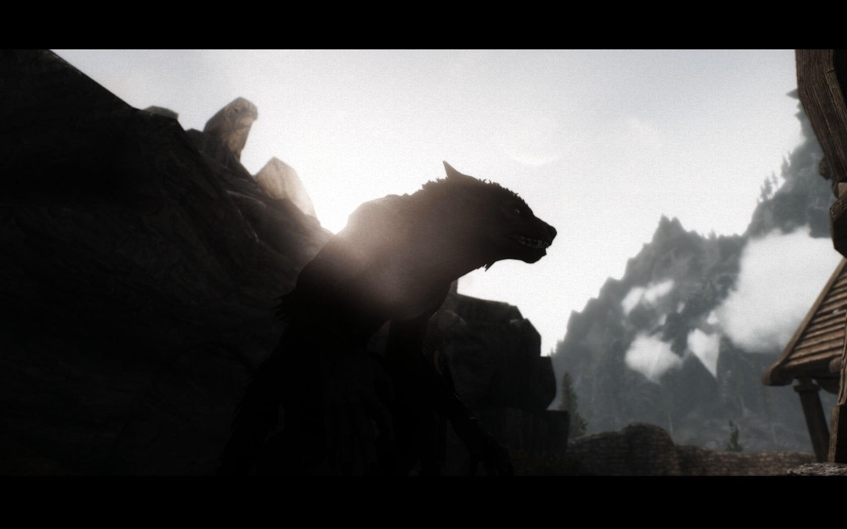video games, outdoors, representation, religion, auto post production filter, art and craft, architecture, day, The Elder Scrolls V: Skyrim, human representation, HD Wallpaper