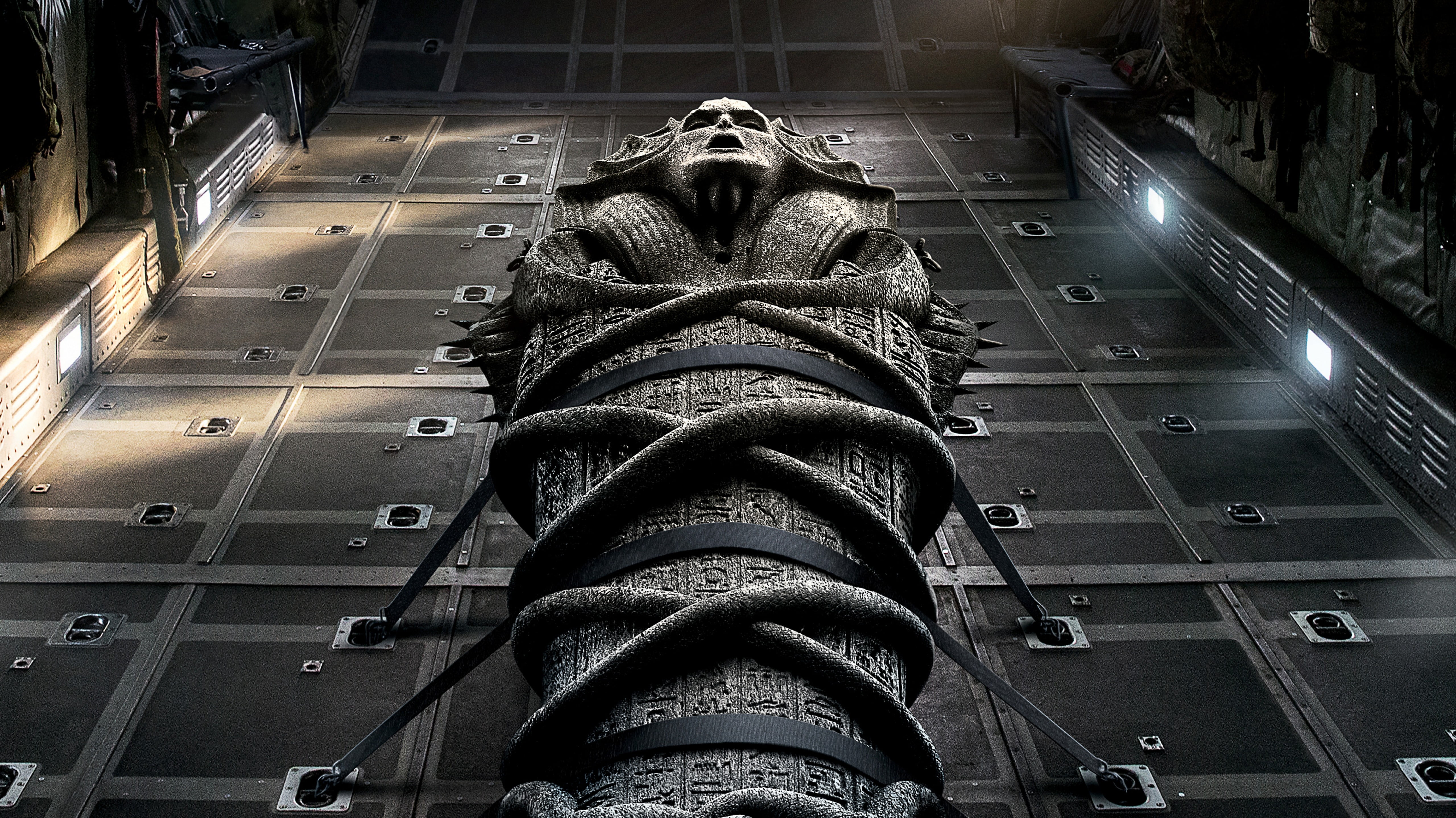 5K, entertainment, coffins, movies, The Mummy, HD Wallpaper