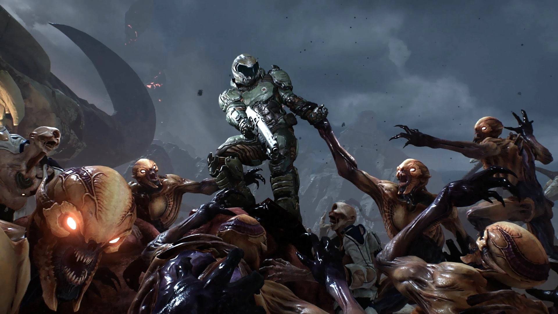 Doom (game), Shotgun, Hell, 1080P, Doom 4, HD Wallpaper