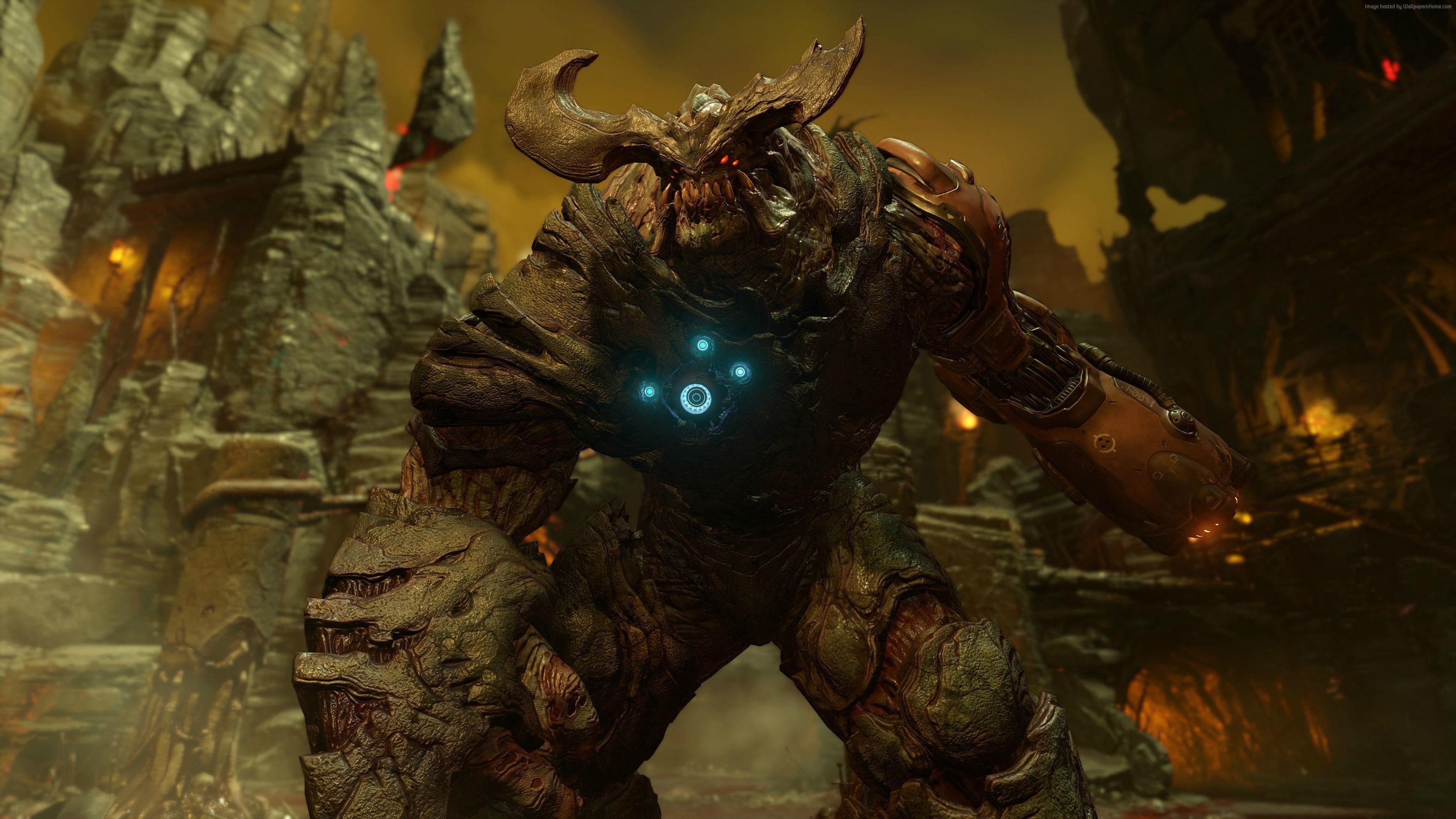 Action, Doom 4, Best Games, 4K, Shooter, Sci Fi, Horror, HD Wallpaper