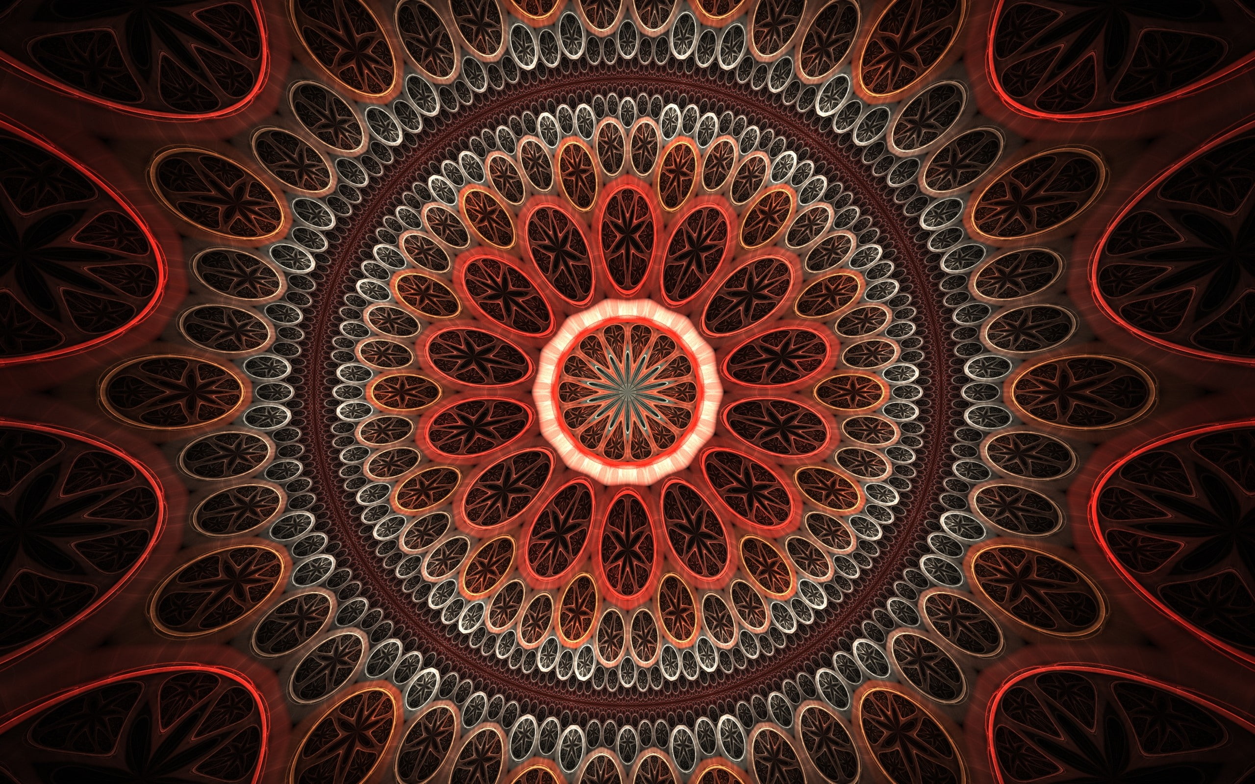 abstract, hd, fractal, 2K, HD Wallpaper
