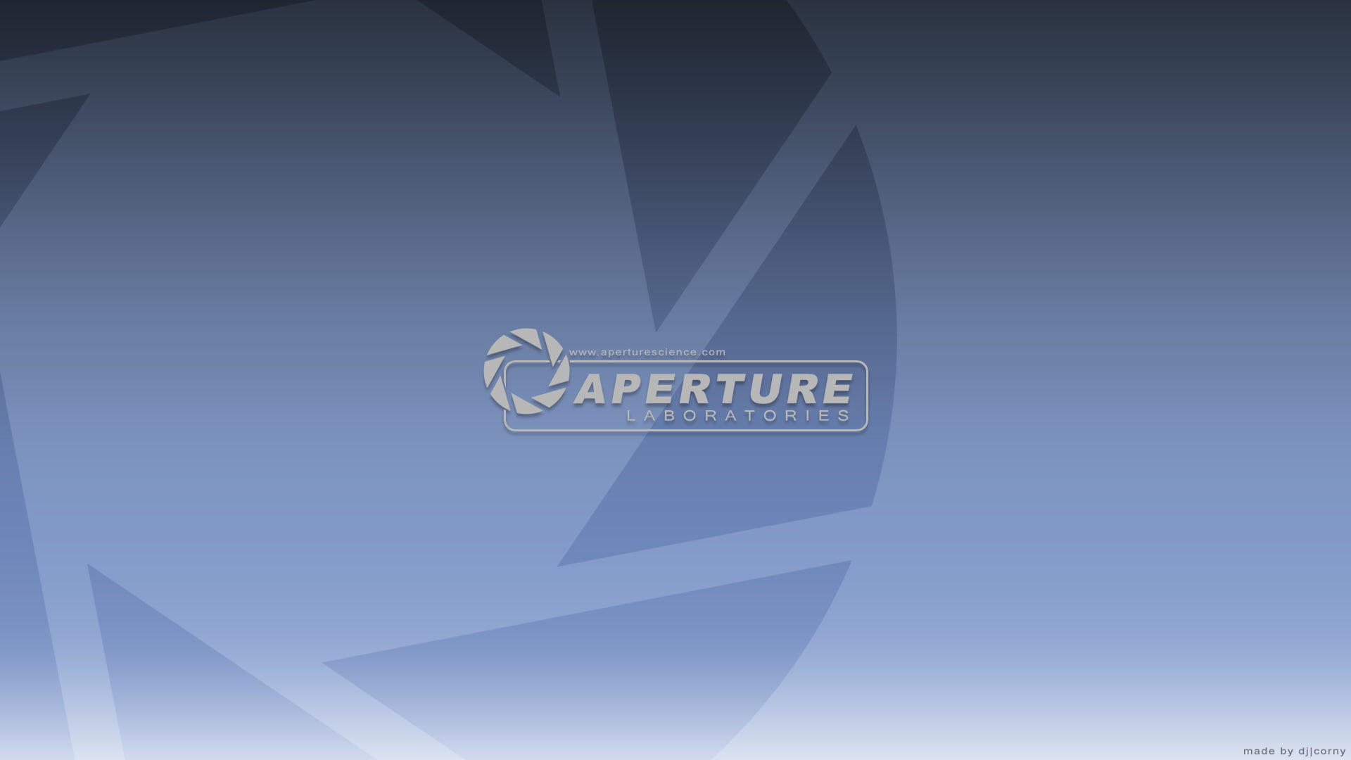 video games, aperture, logo, 1080P, hd, portal, HD Wallpaper