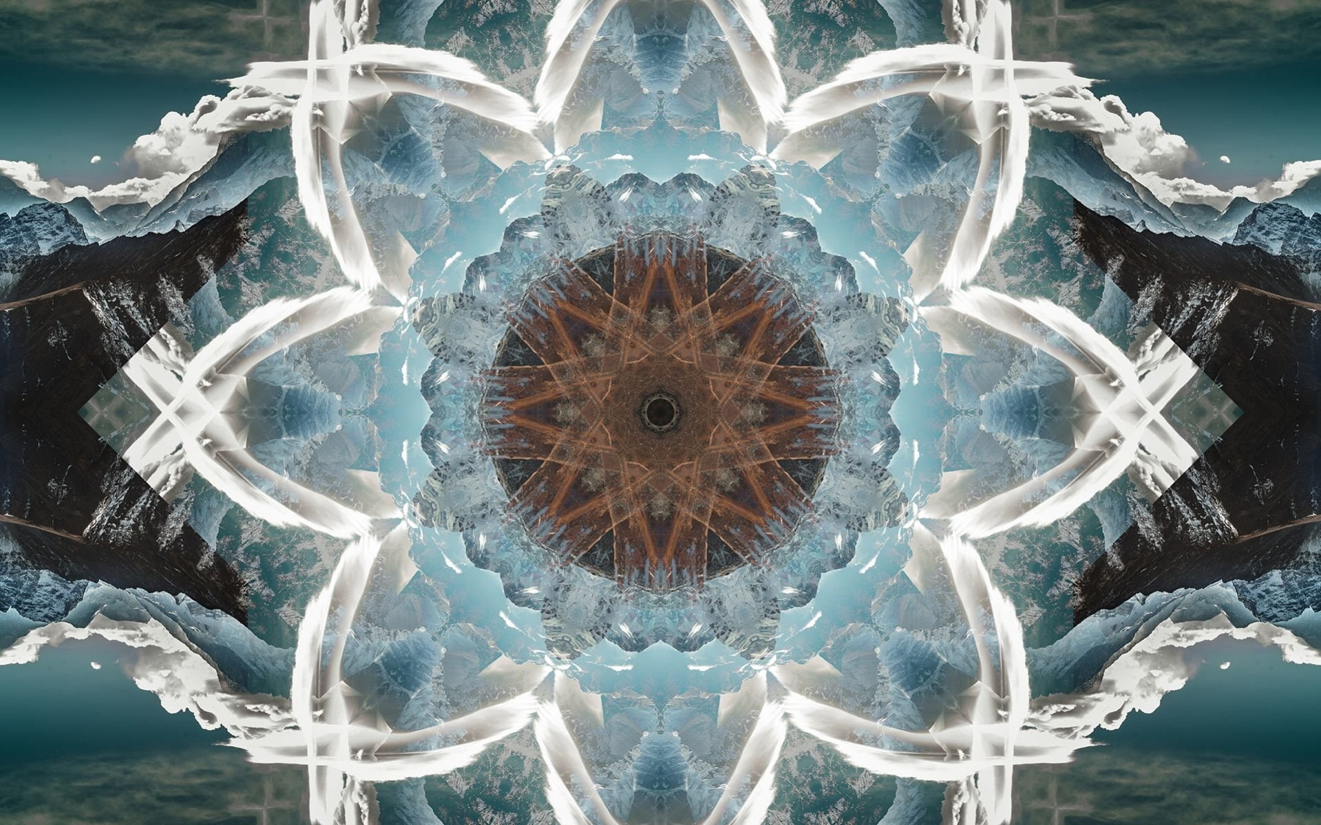 Digital Art, Artistic, 720P, Abstract, Mandala, HD Wallpaper