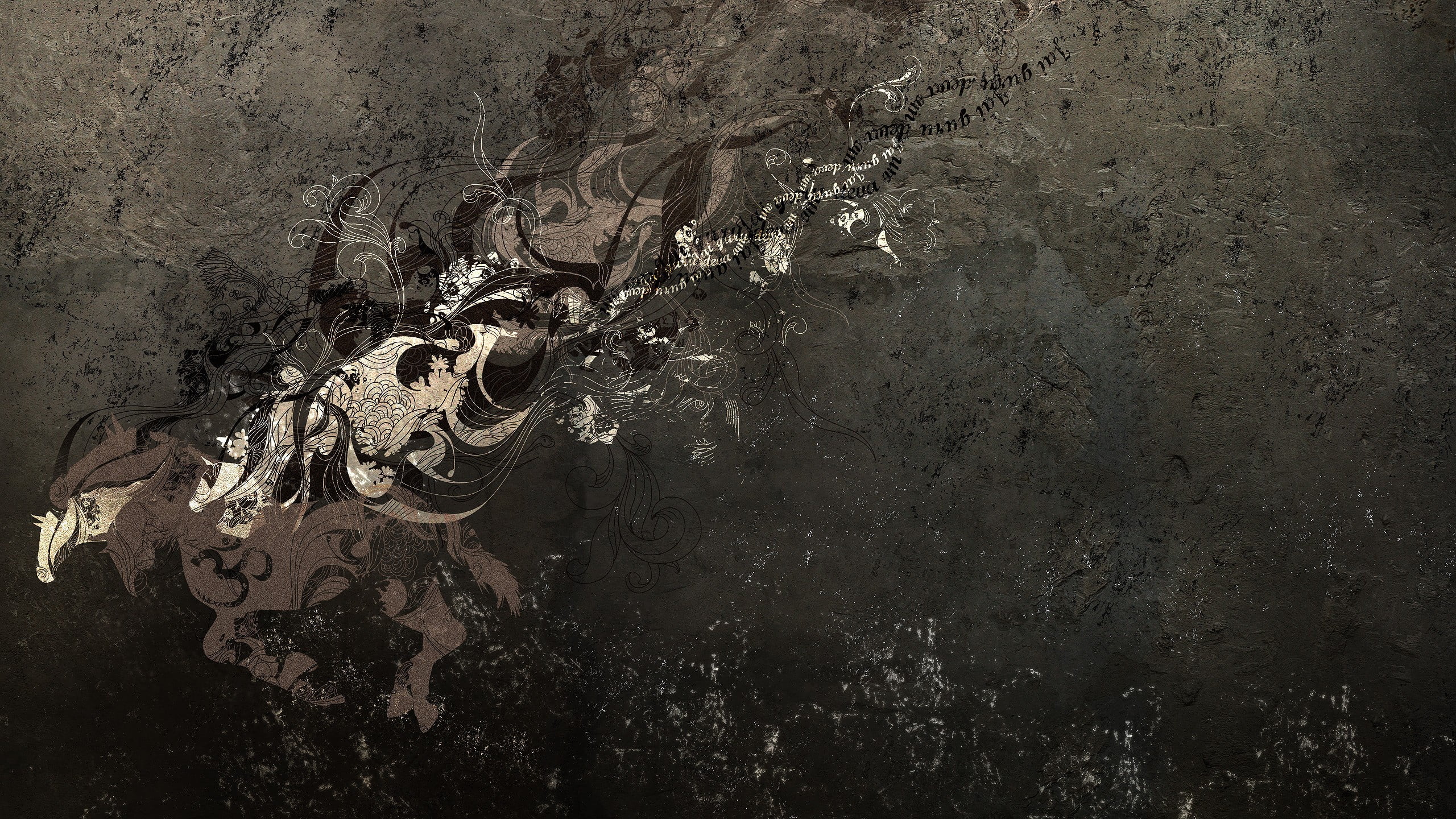 artwork, damaged, wall - building feature, water, horse, indoors, no people, bone, spooky, animals, brown, bad condition, waterfront, abstract, HD Wallpaper
