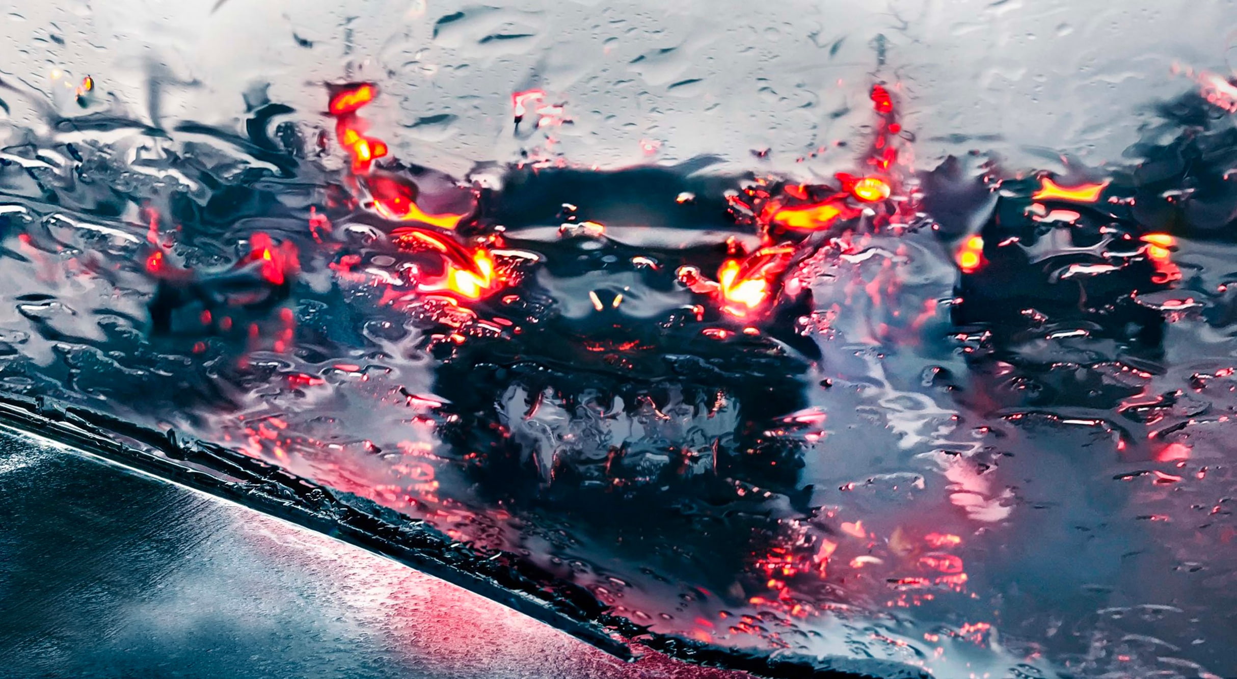 1080P, no people, nature, rainy season, water, motor vehicle, land vehicle, rain, imagination, wet, close-up, vehicle interior, car interior, transportation, HD Wallpaper
