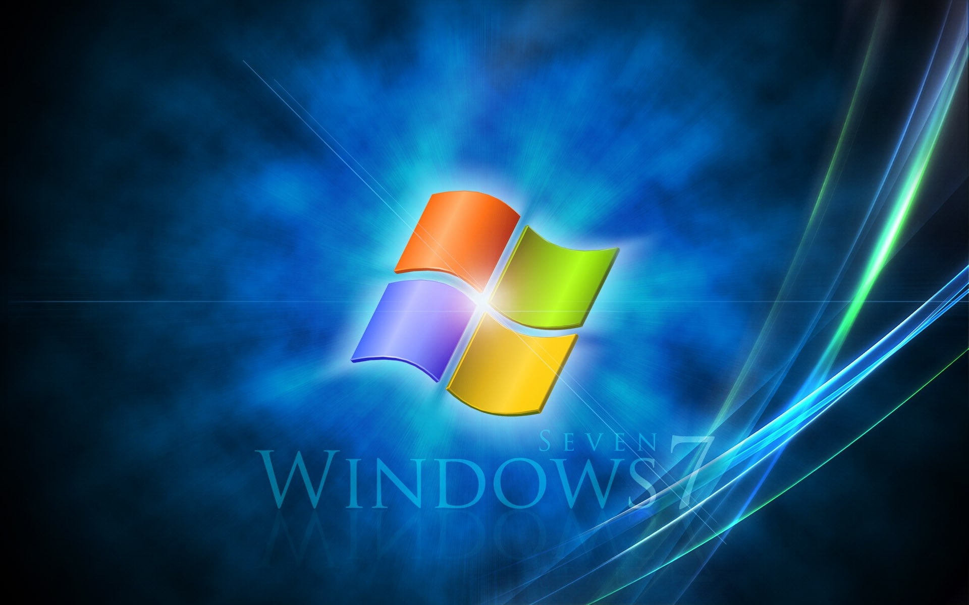 1080P, Blue, Windows7, Imagination, windows, HD Wallpaper