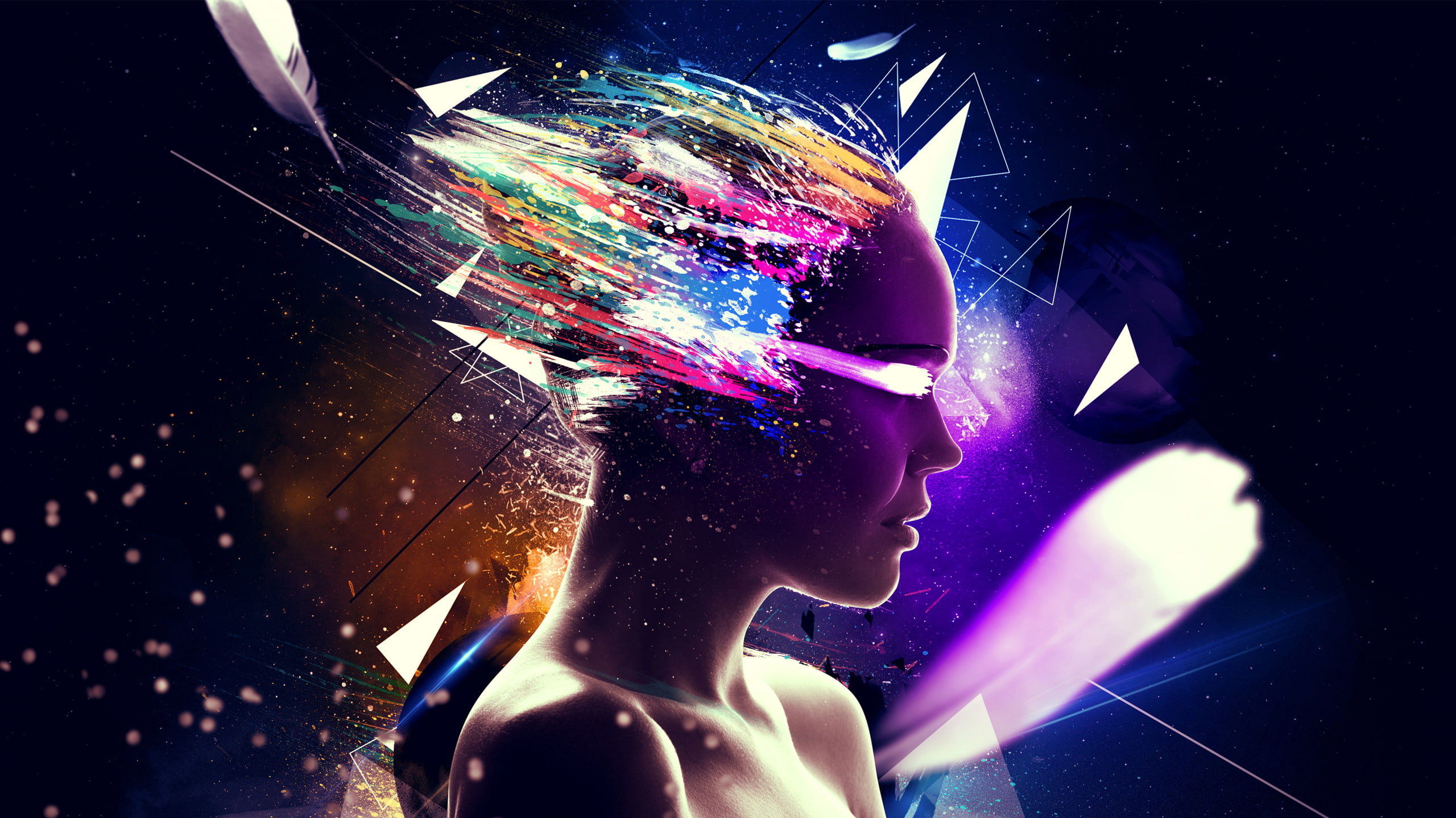 Artistic, CGI, Trippy, 2K, Digital Art, Manipulation, Psychedelic, HD Wallpaper