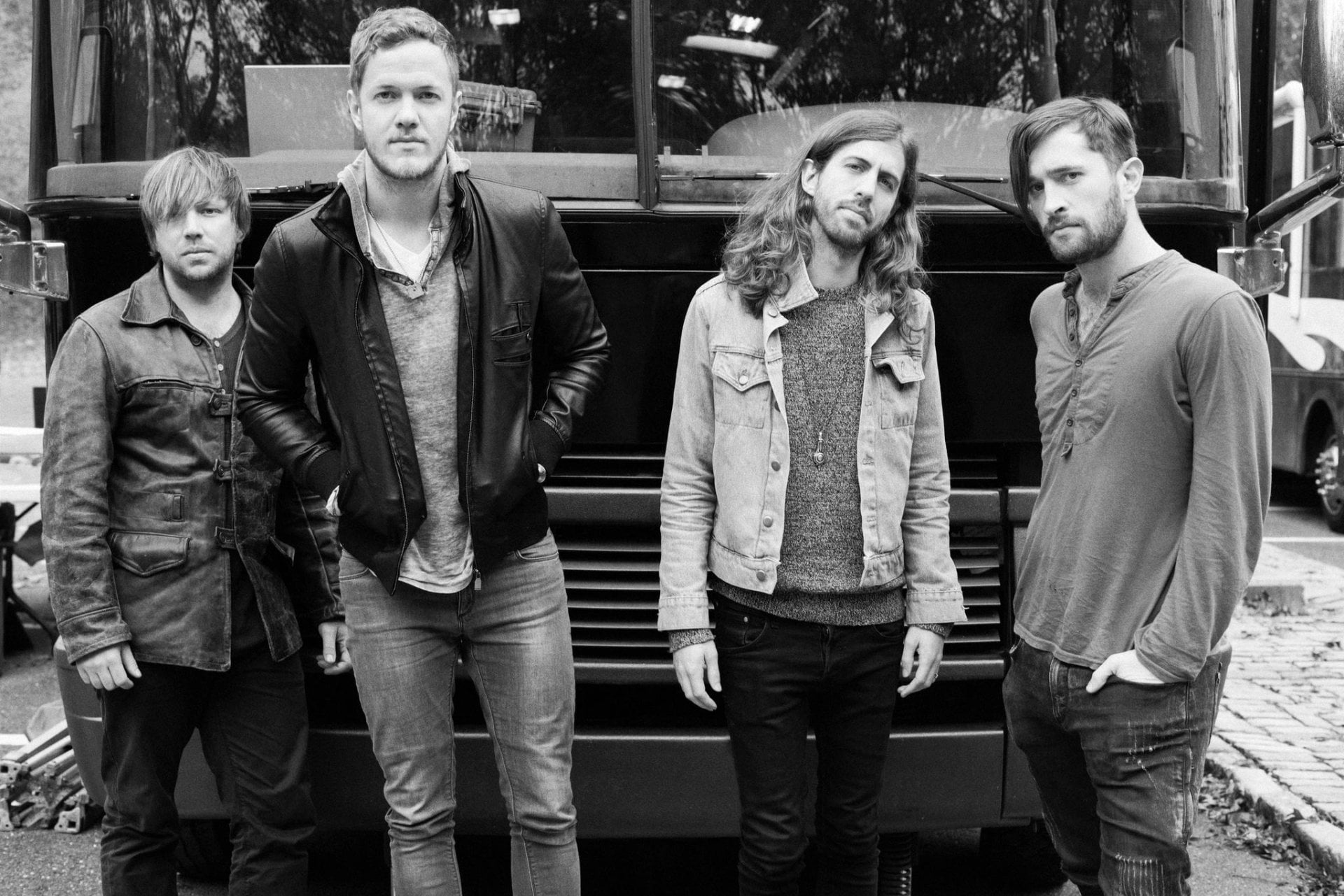 Imagine Dragons, teenager, architecture, girls, front view, sister, casual clothing, day, portrait, lifestyles, men, looking at camera, real people, child, HD Wallpaper