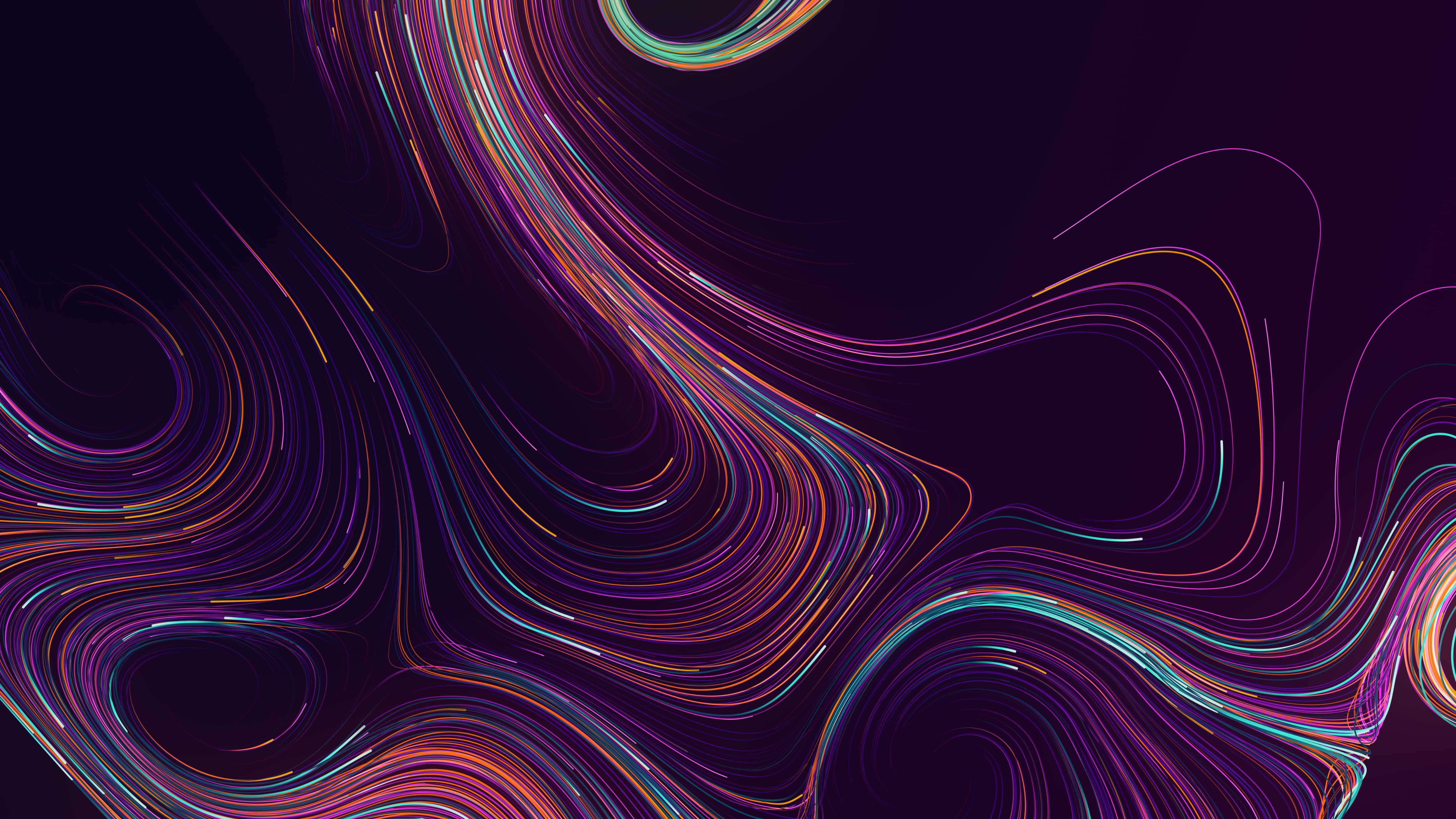 swirl, 5K, abstract, HD Wallpaper