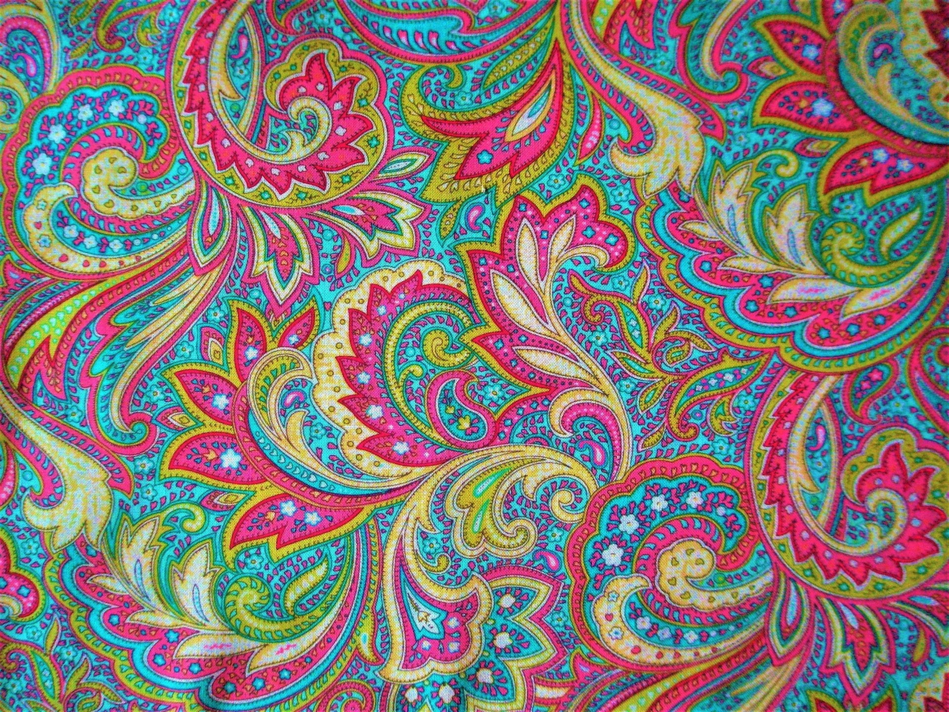 Paisley, Artistic, Colorful, Design, 1080P, HD Wallpaper