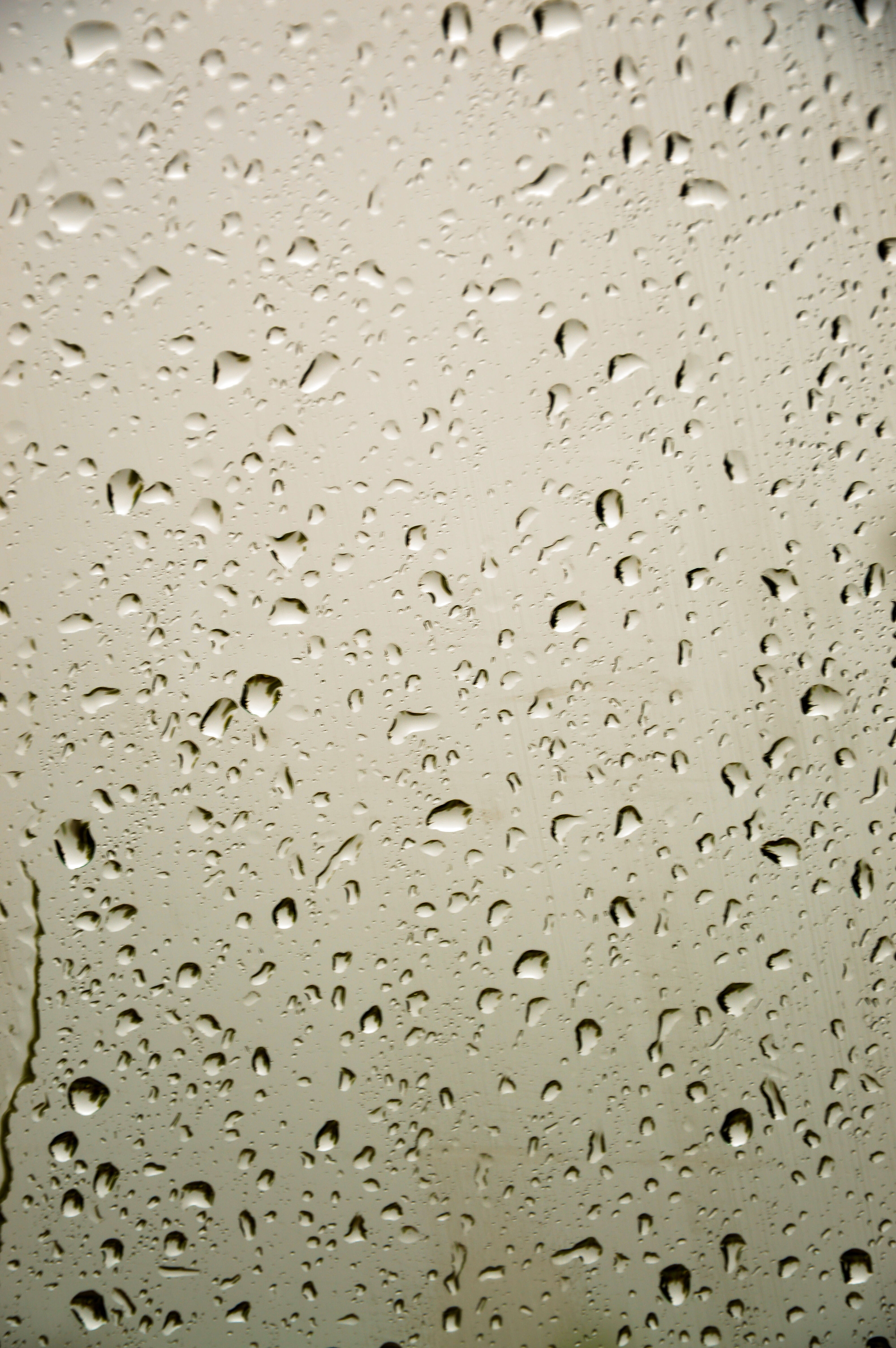 full frame, day, backgrounds, indoors, reflection, looking out window, close-up, 5K, transparent, pattern, liquid, dark, Drops, raindrop, Wet, rainy season, Phone HD Wallpaper