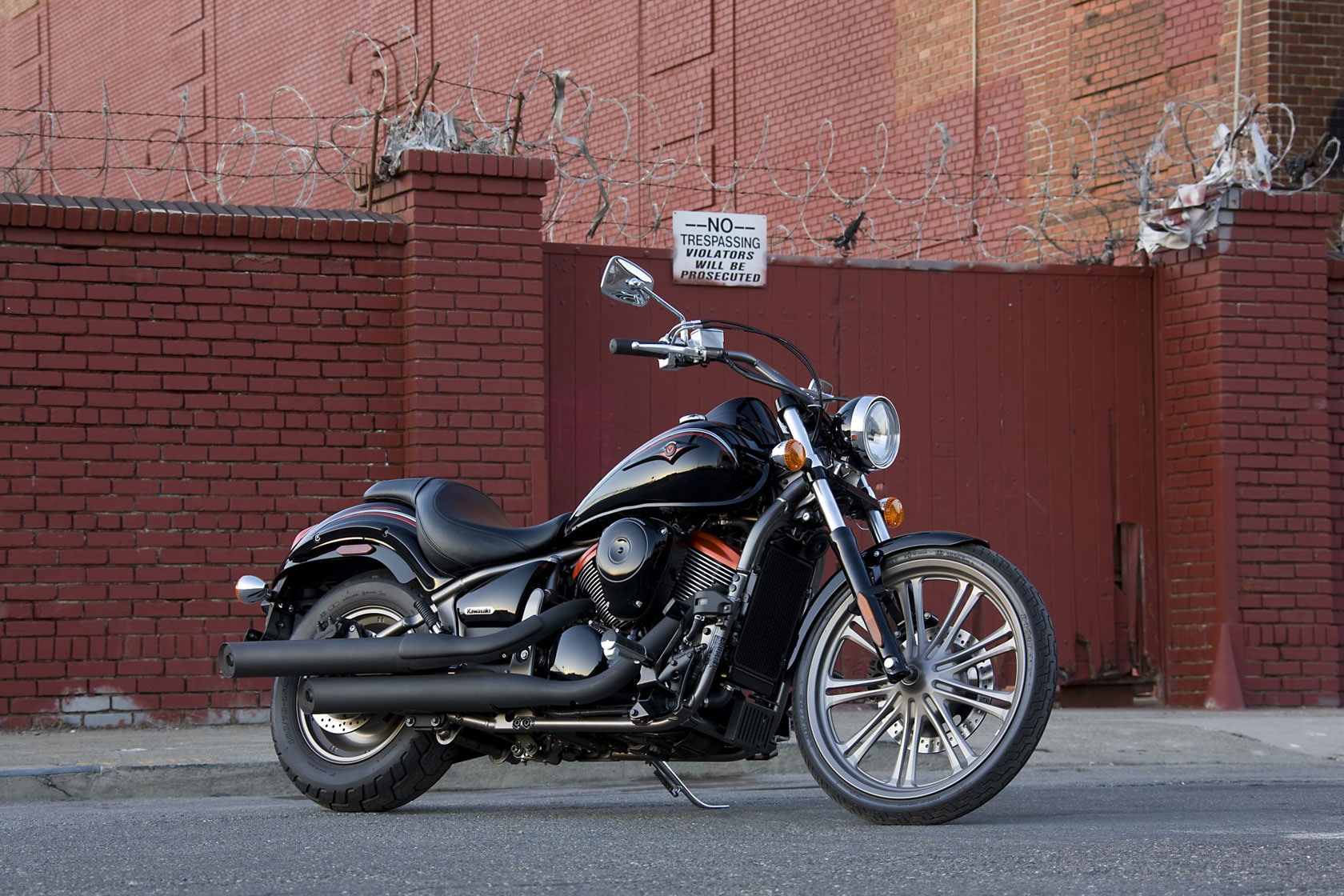 custom, 2009, 720P, 900, kawasaki, vulcan, HD Wallpaper