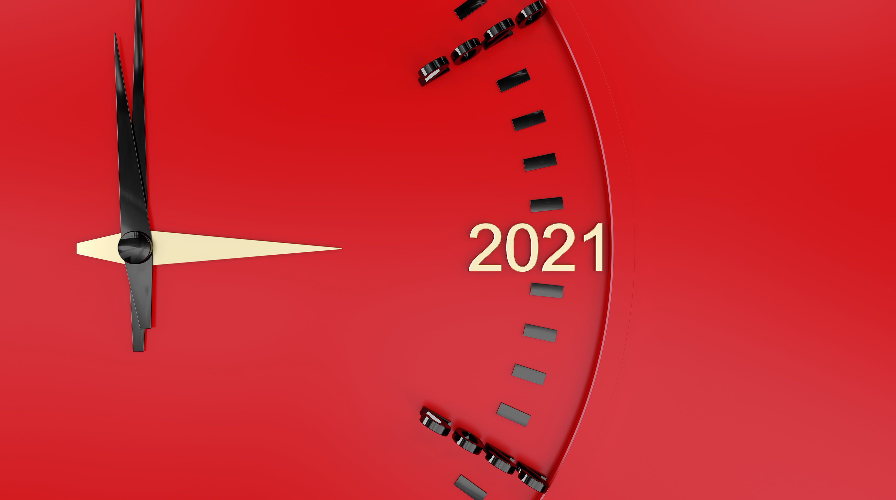 Backdrop, 2K, 2021, texture, clock tower, red, simple, HD Wallpaper