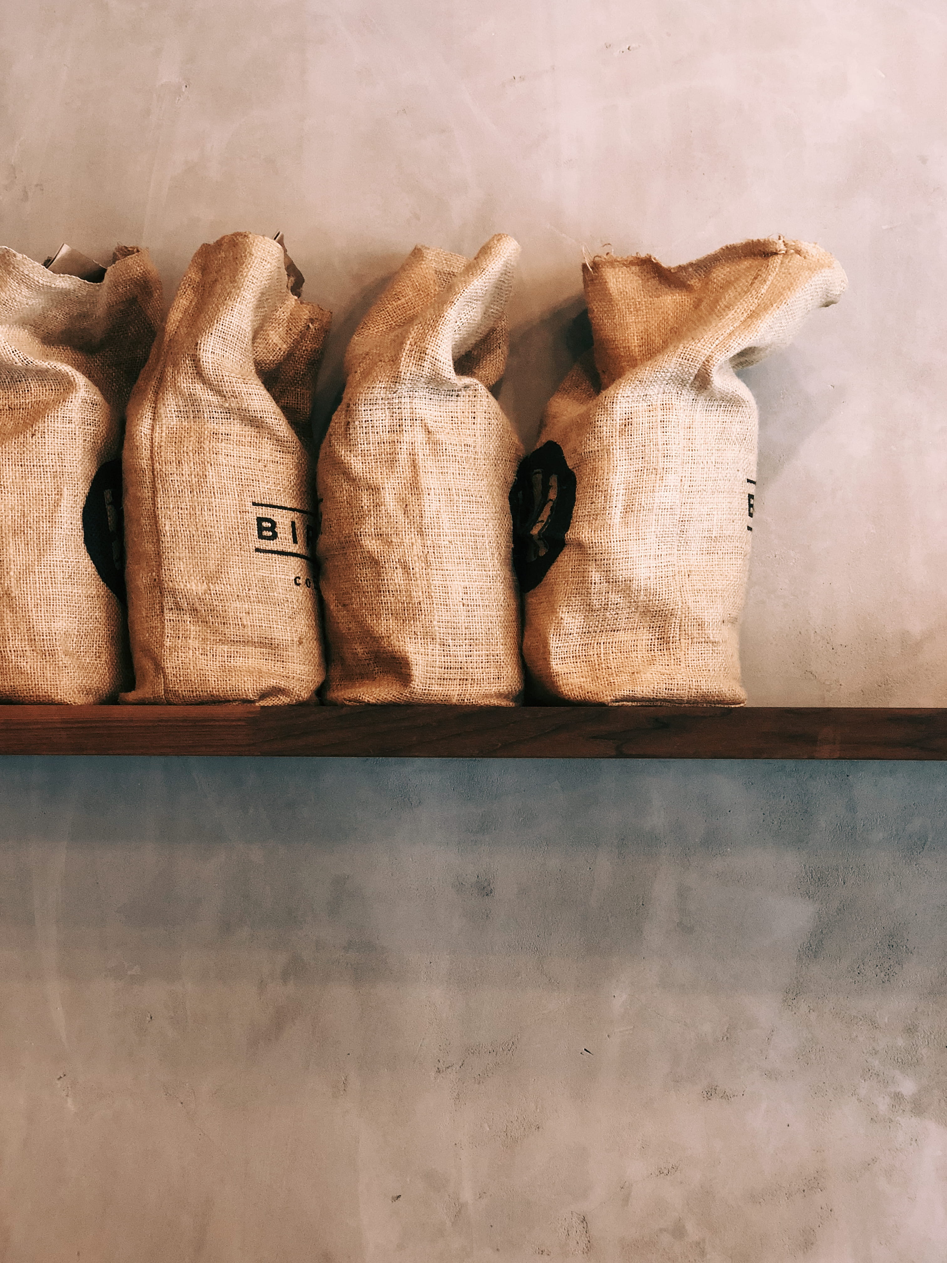indoors, birch coffee, bakery, store, burlap, wellbeing, coffee bean, concrete, side by side, freshness, new york, bread, furniture, modern, shelf, brown, Phone HD Wallpaper