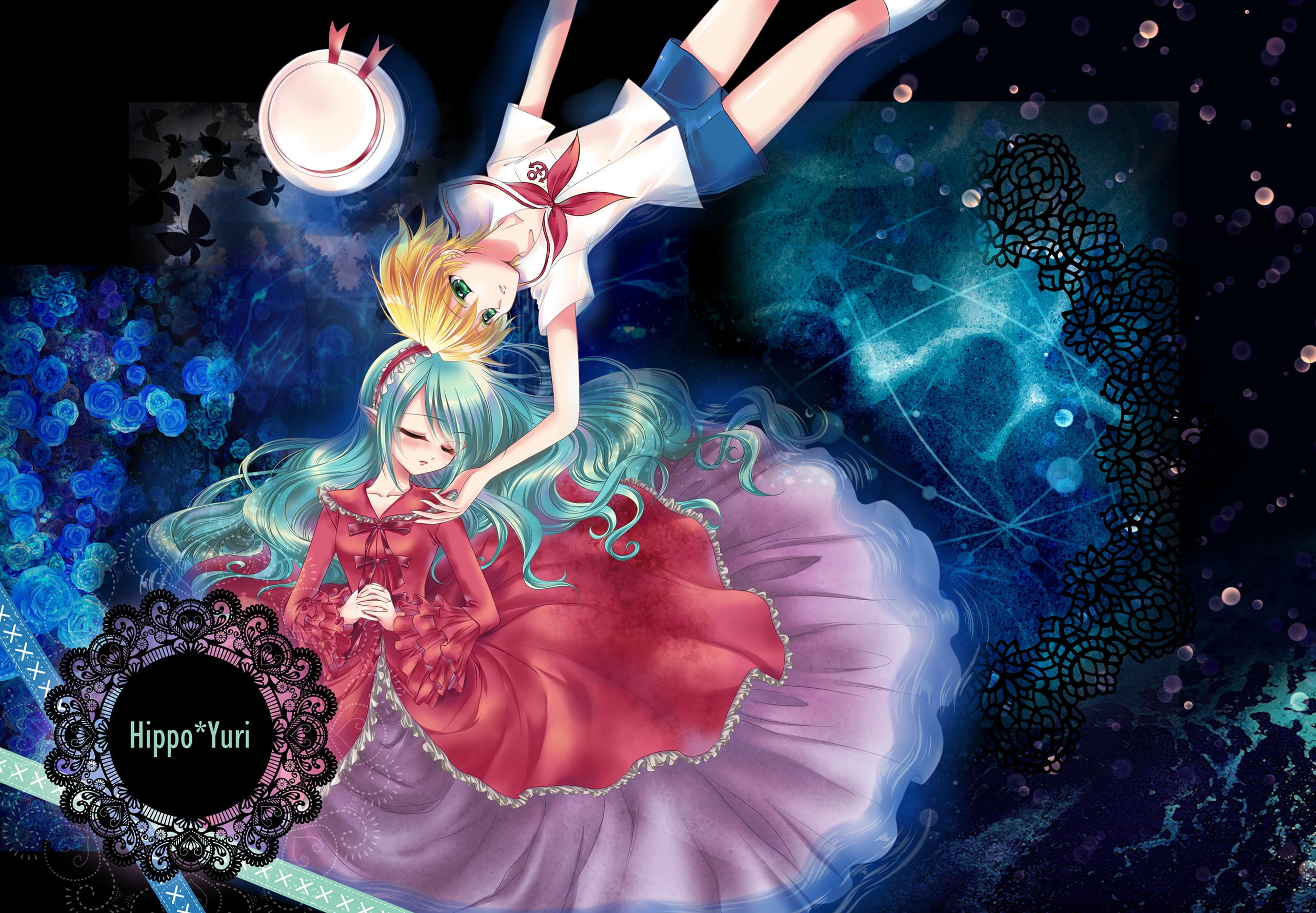 mermaid, pitch, melody, pichi, mood, 2K, HD Wallpaper