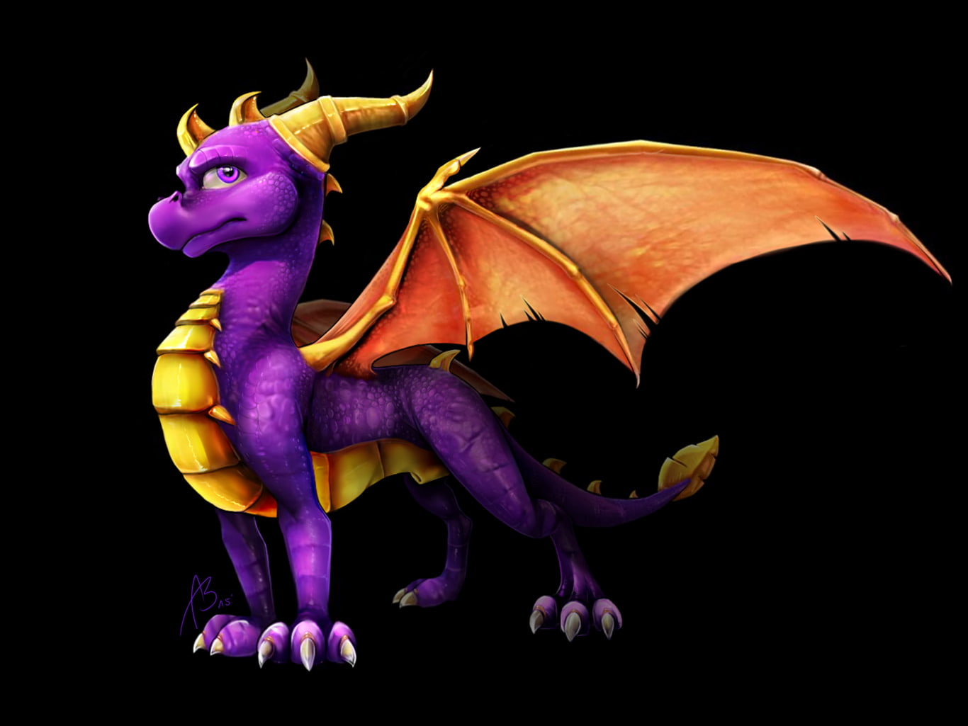 Spyro the Dragon, Spyro (Character), 720P, Video Game, HD Wallpaper