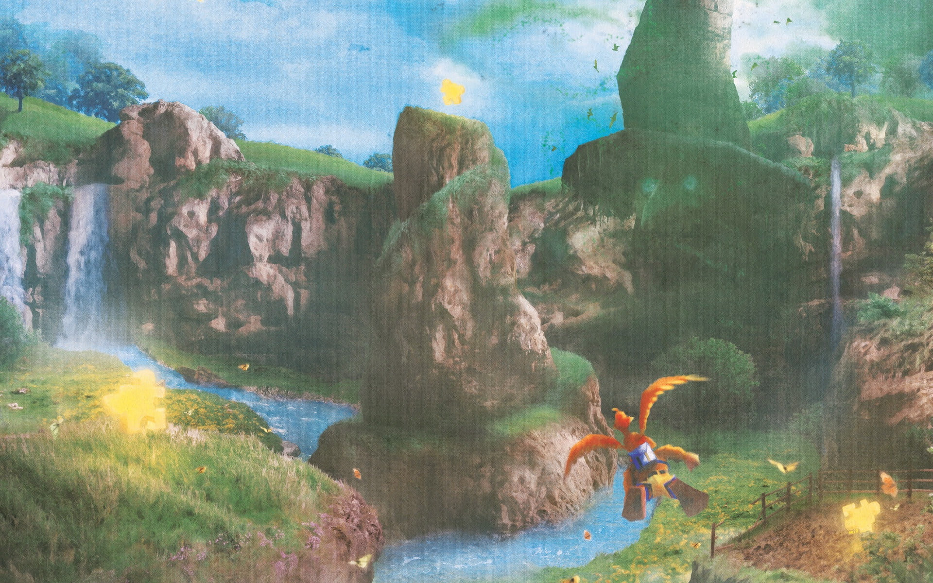 Banjo-Kazooie, 1080P, HD Wallpaper