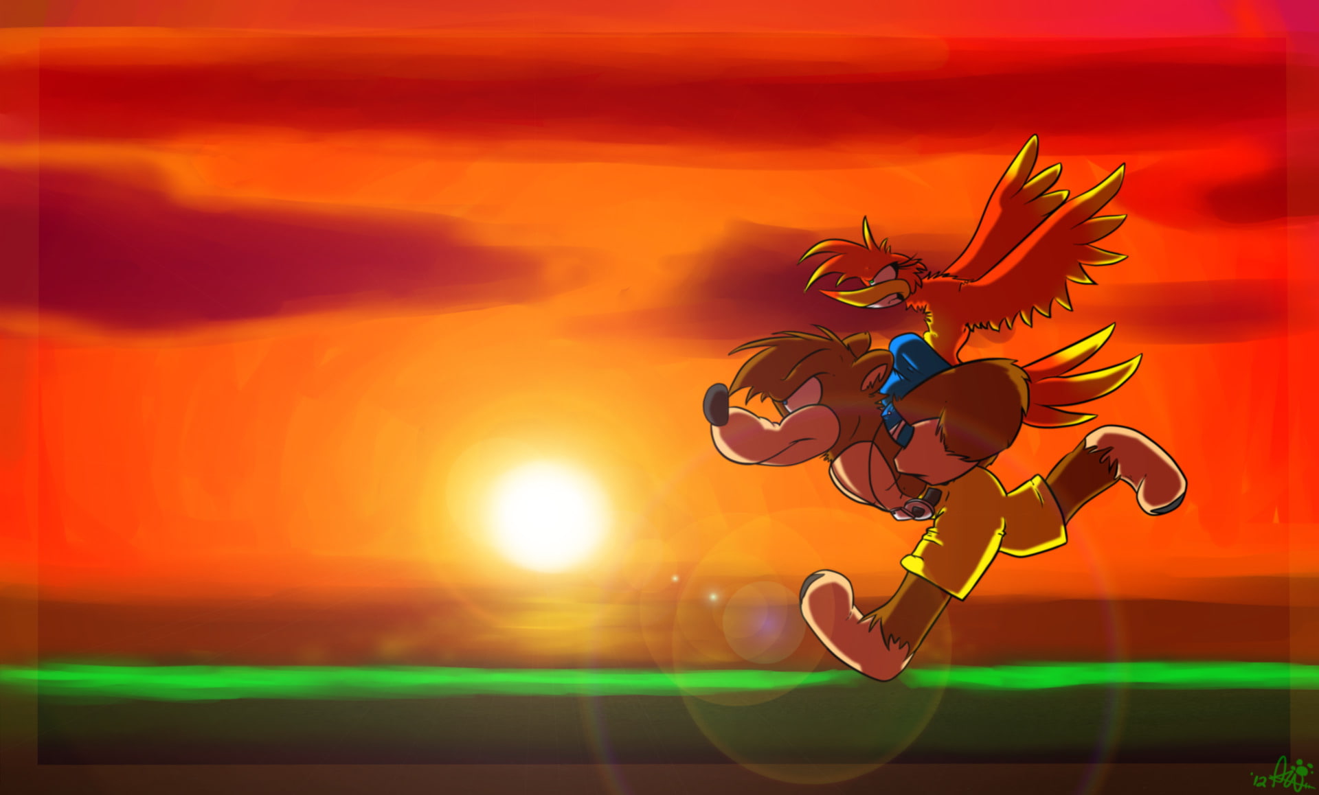 Banjo-Kazooie, 1080P, HD Wallpaper
