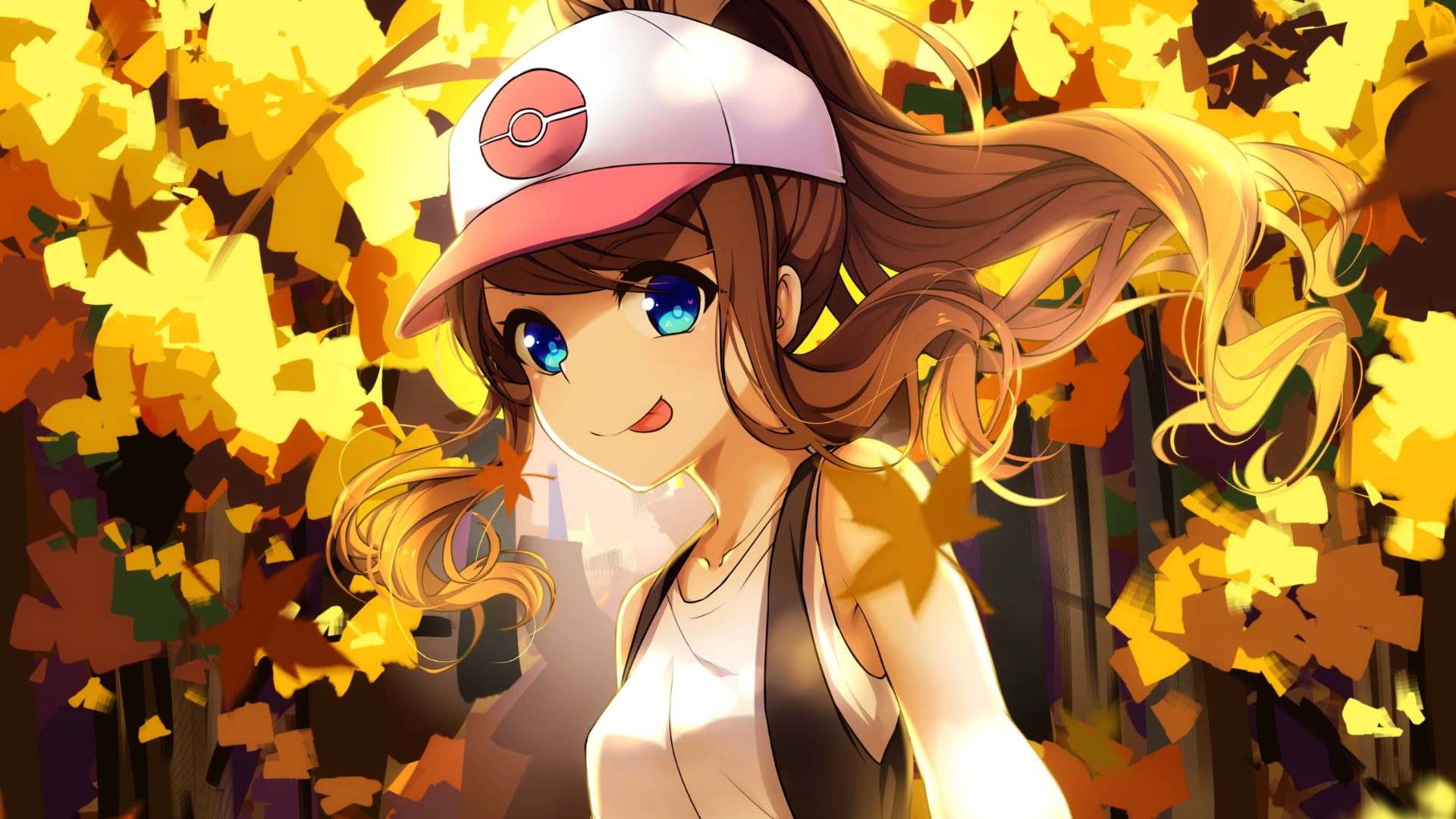 Pokémon, Pokémon trainers, anime girls, 1080P, HD Wallpaper