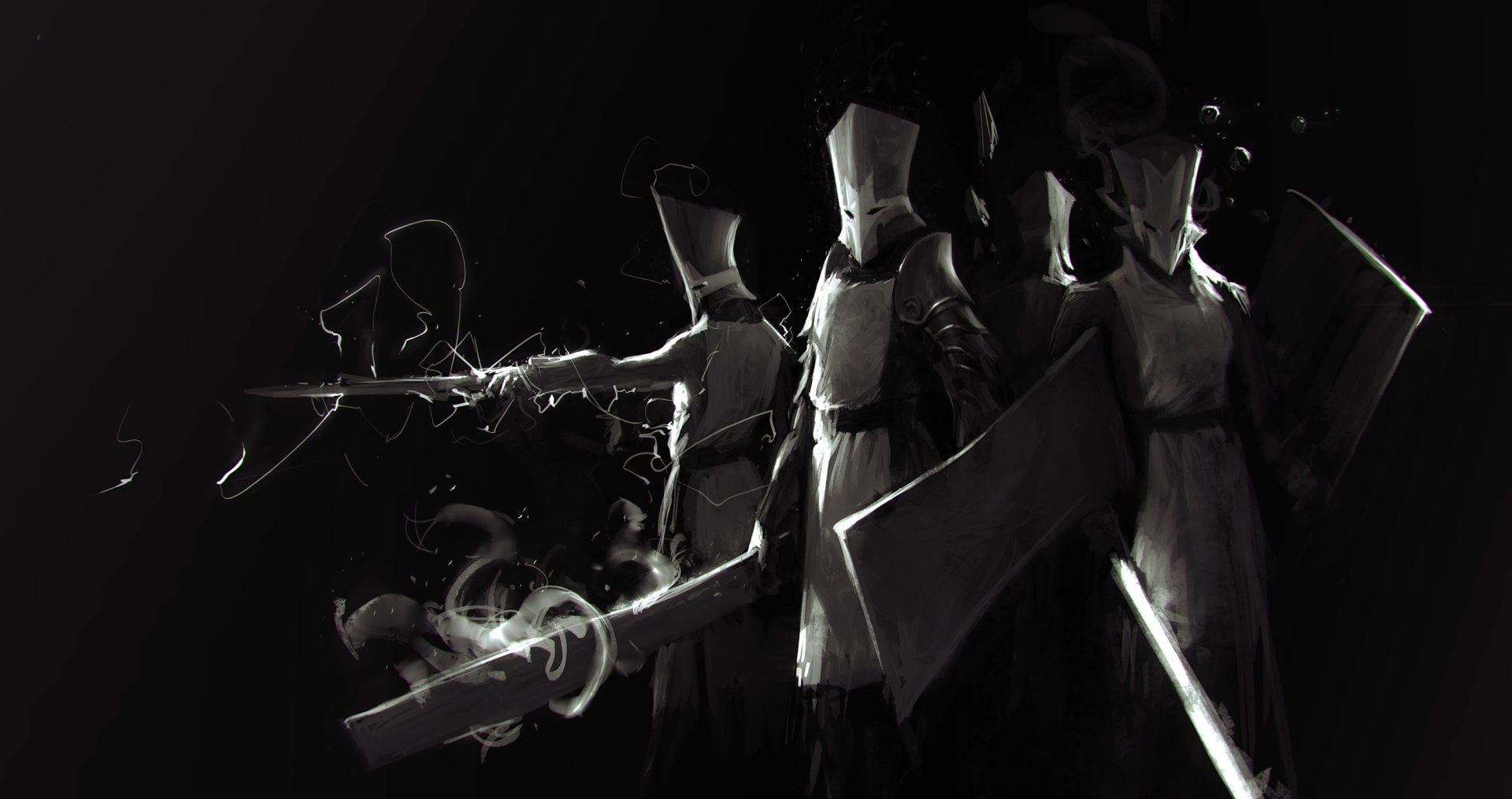 Sword, Knight, Armor, 1080P, Video Game, Castle Crashers, Shield, Warrior, HD Wallpaper