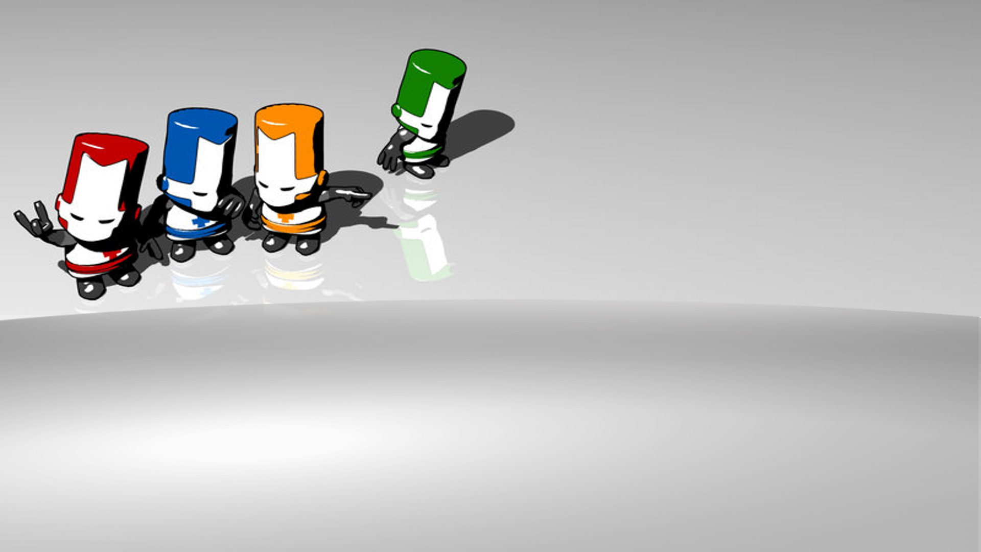 fighting, scrolling, action, castle, fantasy, crashers, castle-crashers, 1080P, rpg, HD Wallpaper