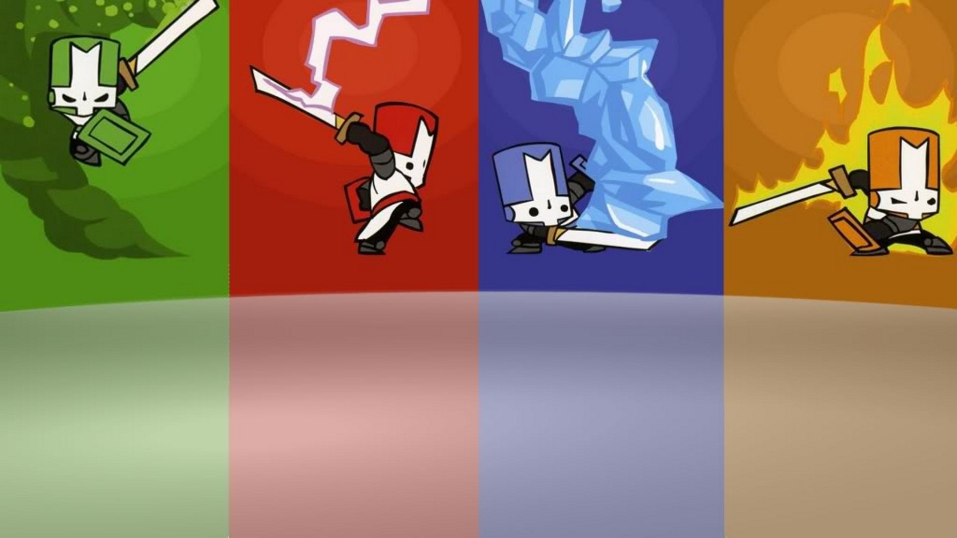 fighting, fantasy, castle-crashers, castle, 1080P, crashers, scrolling, action, rpg, HD Wallpaper