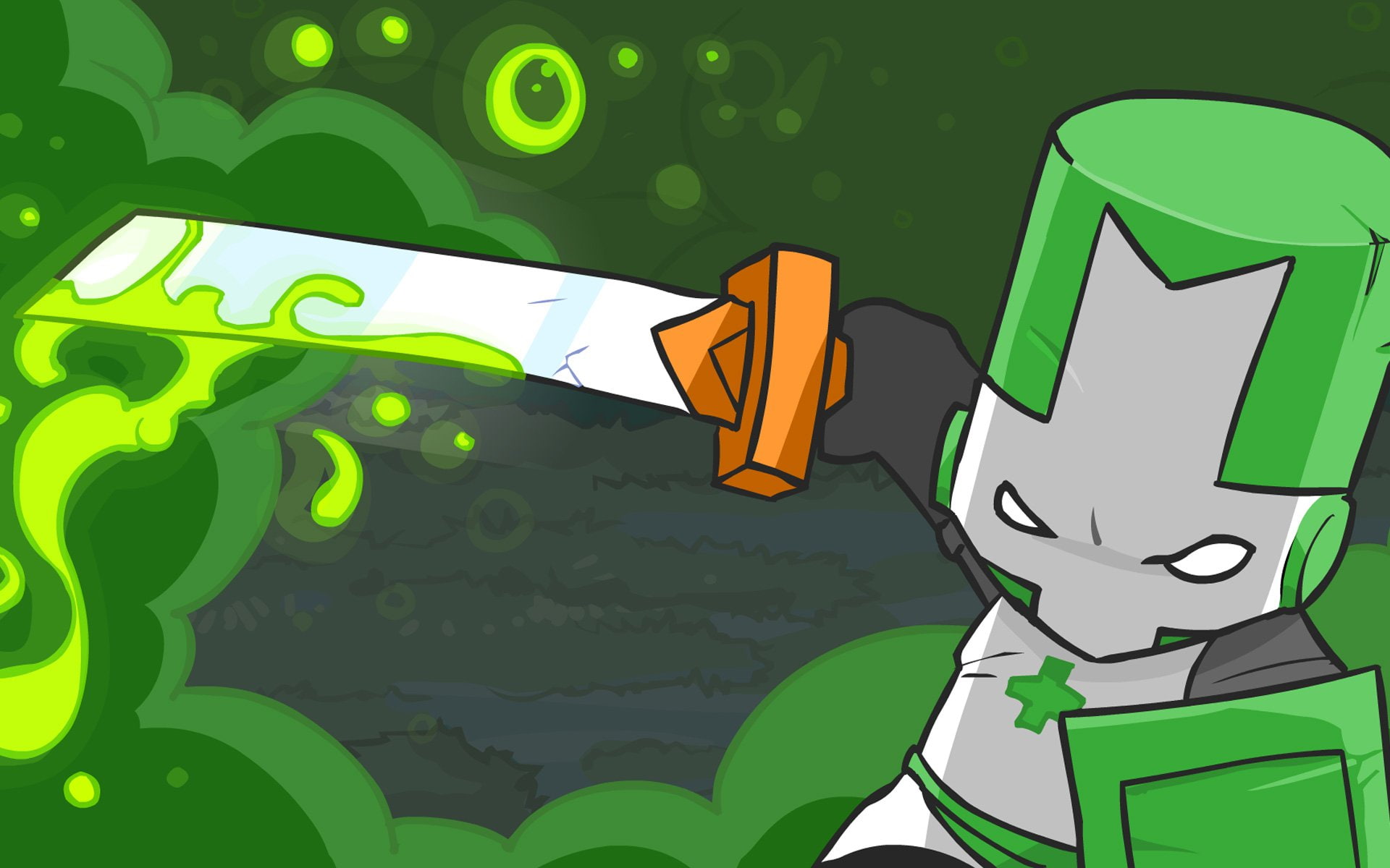 action, fighting, crashers, castle-crashers, castle, 1080P, scrolling, rpg, fantasy, HD Wallpaper