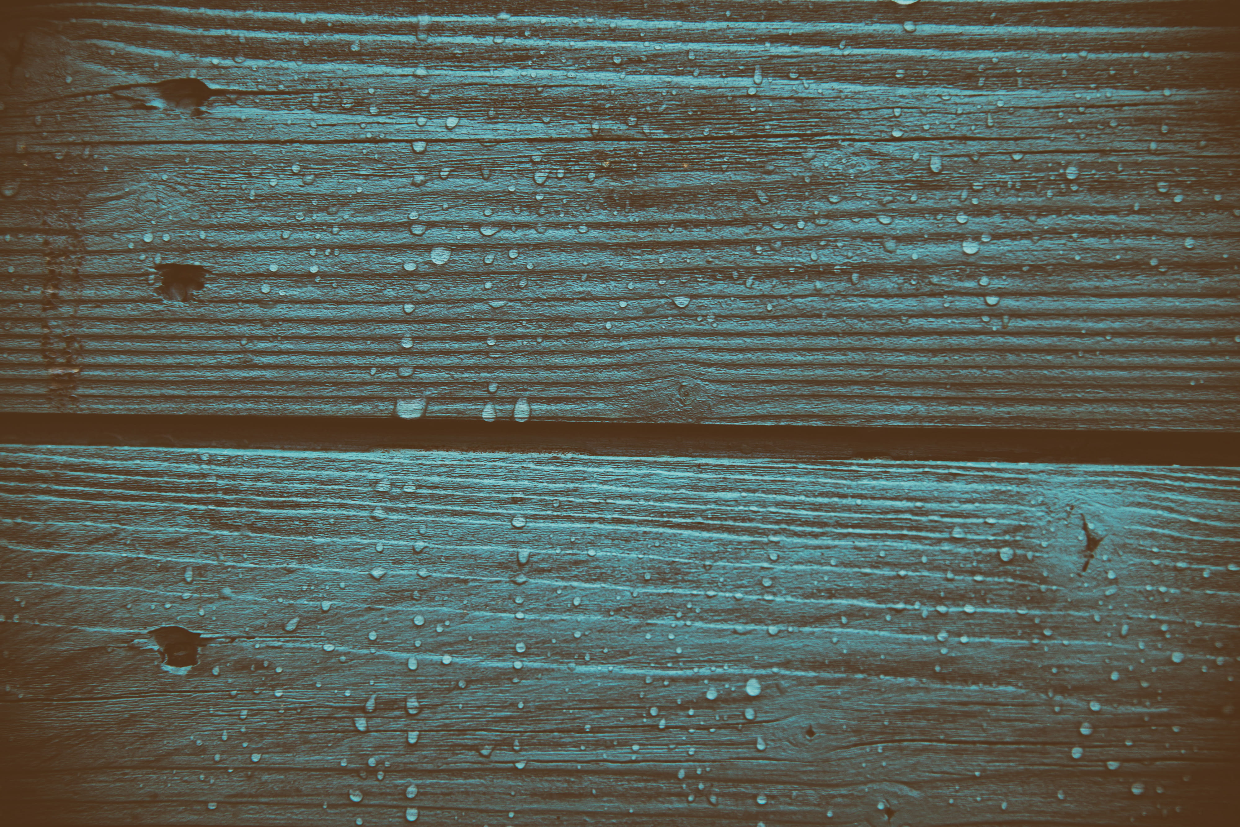 raindrops, fresh, full frame, wall - Building Feature, panels, built structure, abstract, Closeup, 4K, captured, weathered, old, wood - Material, old-fashioned, HD Wallpaper
