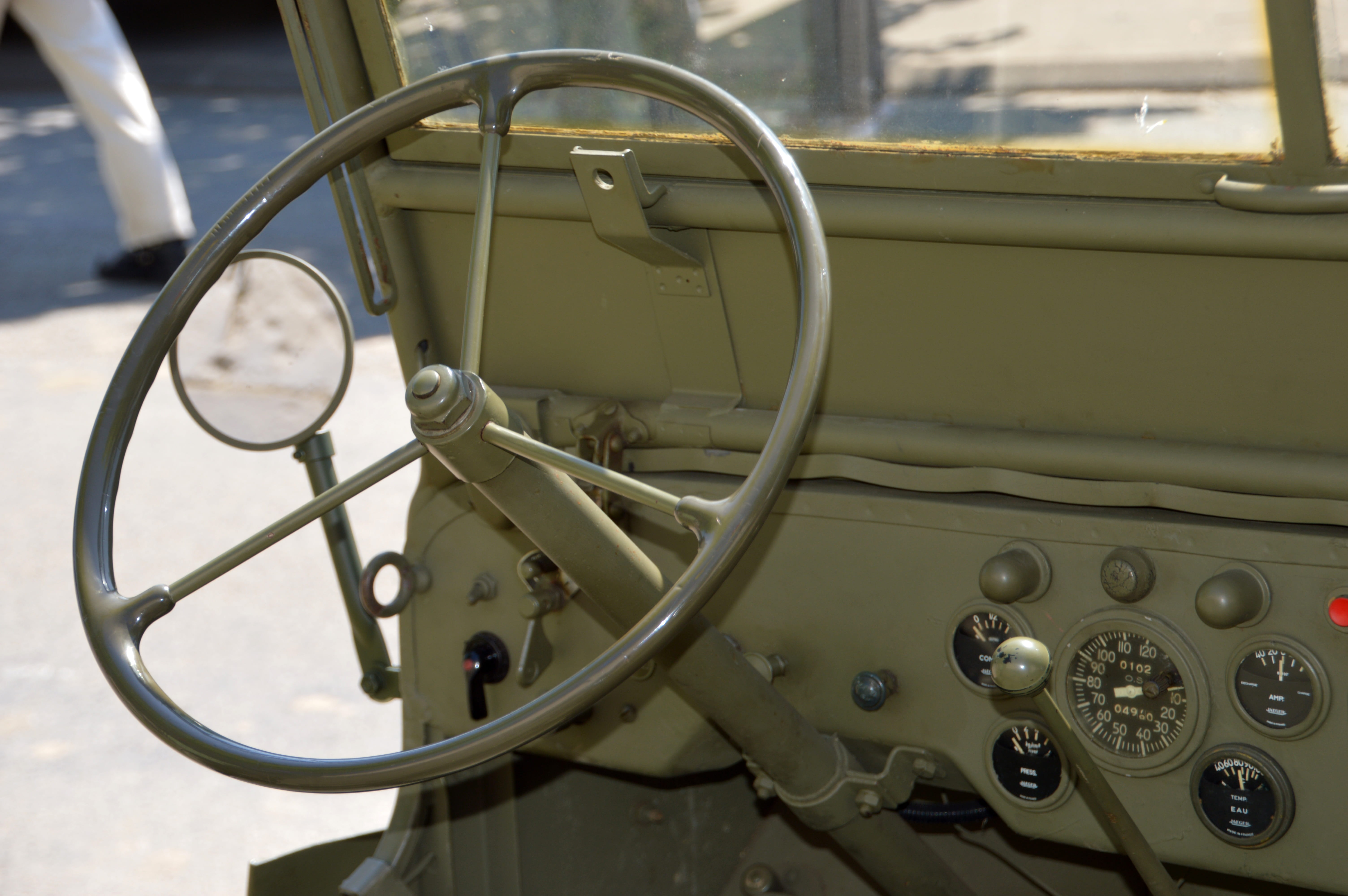 khaki, vehicle interior, indoors, vehicle, control panel, retro styled, land vehicle, no people, air vehicle, window, dashboard, retro, steering wheel, HD Wallpaper
