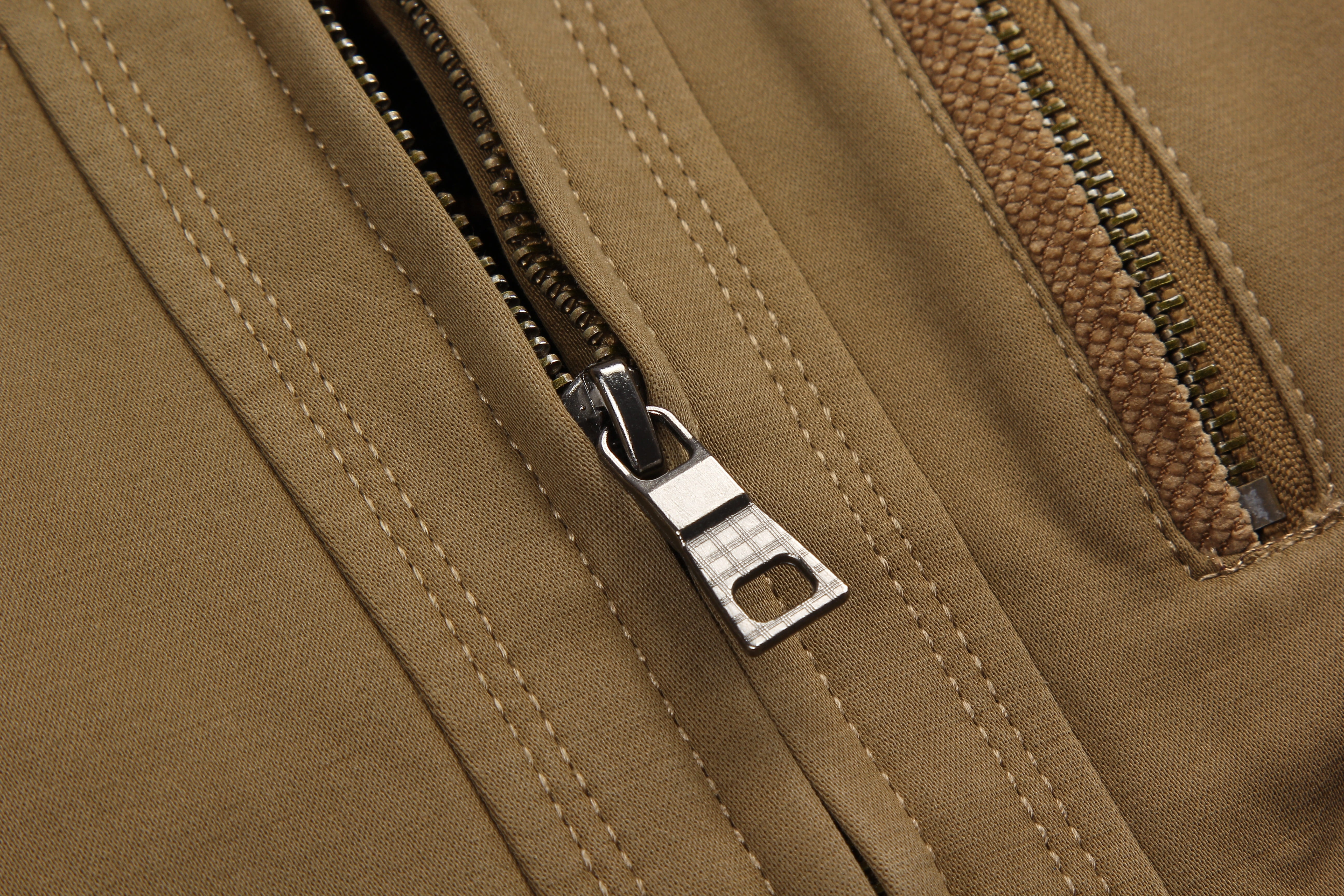 full frame, backgrounds, brown, bag, textured, black color, jacket, zipper, casual clothing, close-up, clean, khaki, no people, luxury, textile, jeans, HD Wallpaper