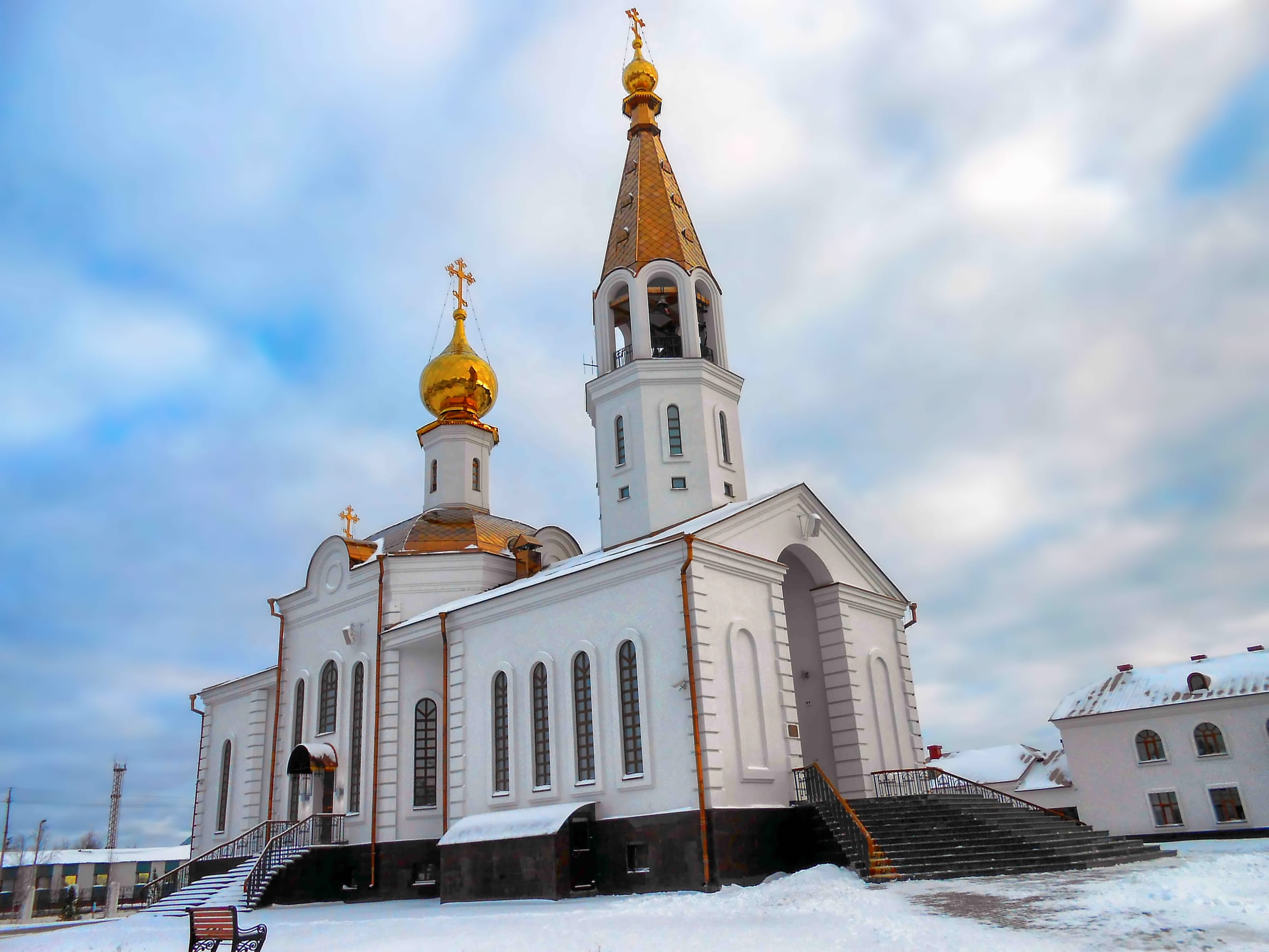 nature, snow, Nenets, outdoors, Gubkin, no people, building, religion, Yamal, belief, traditional, backwoods, architecture, clear, day, low angle view, HD Wallpaper