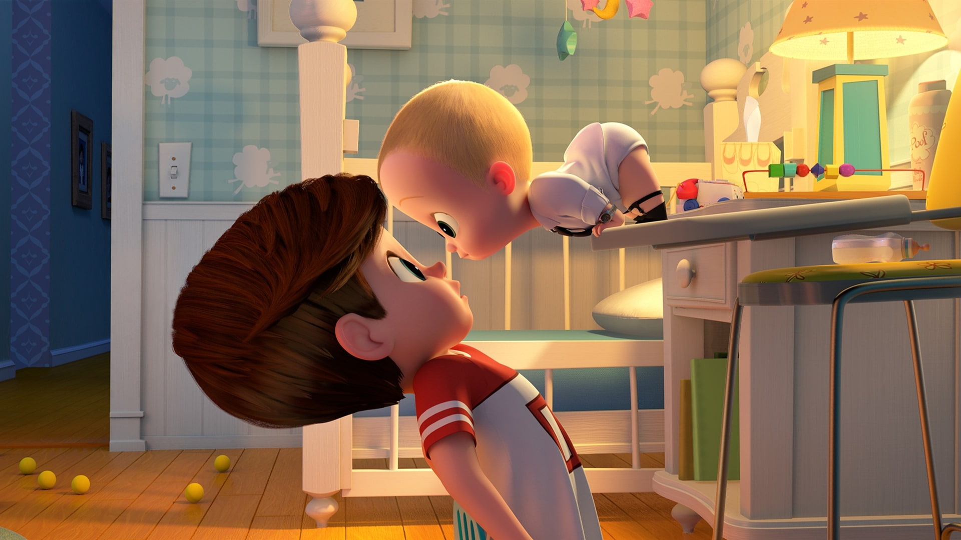 seat, animation, innocence, baby, boss, leisure activity, toy, childhood, men, lifestyles, child, one person, balloon, hairstyle, film, 1080P, HD Wallpaper
