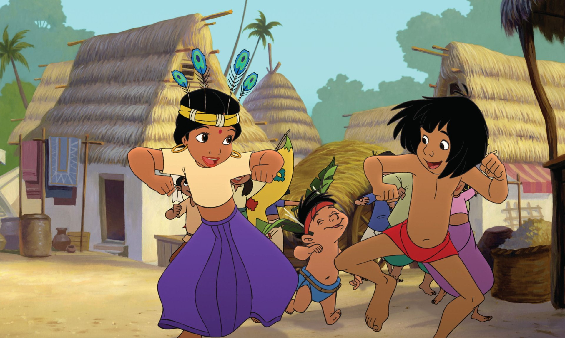 1080P, The Jungle Book 2, Movie, Mowgli, House, Child, Disney, Dance, HD Wallpaper